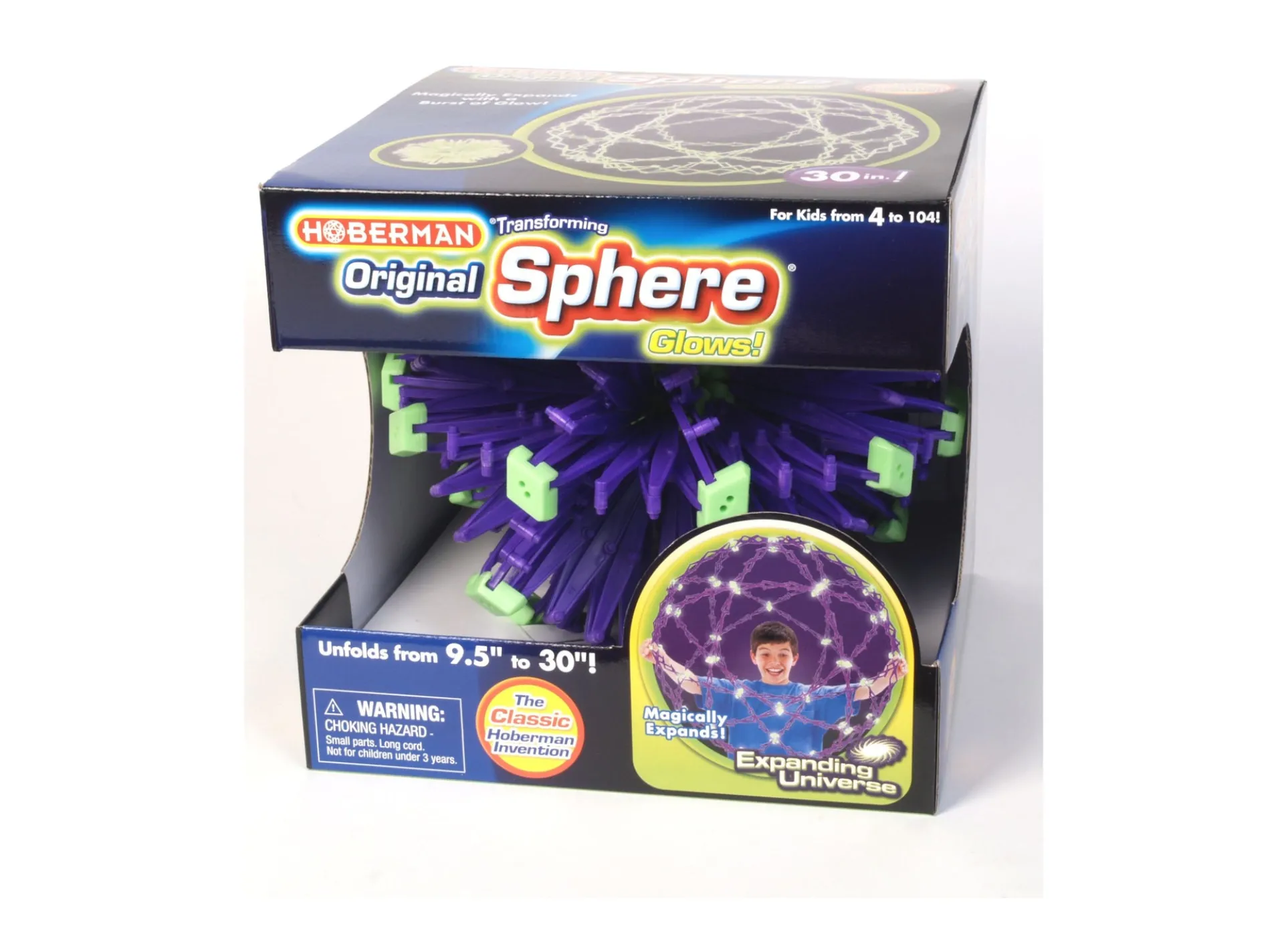 Hoberman Original Sphere - Glow: Expanding Educational Toy