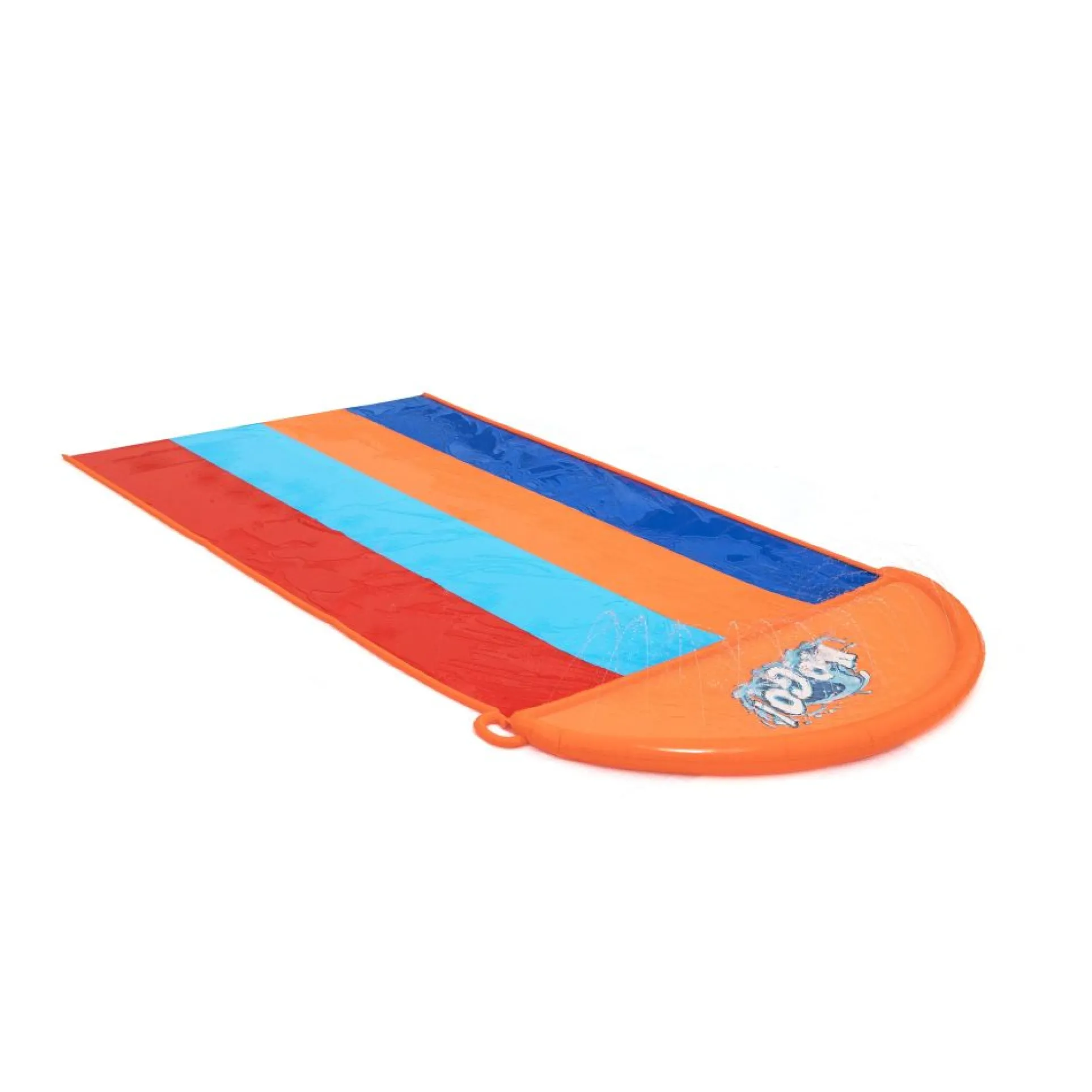 H2OGO! Bestway 16' Quadruple Inflatable Water Slide with Splash Zone