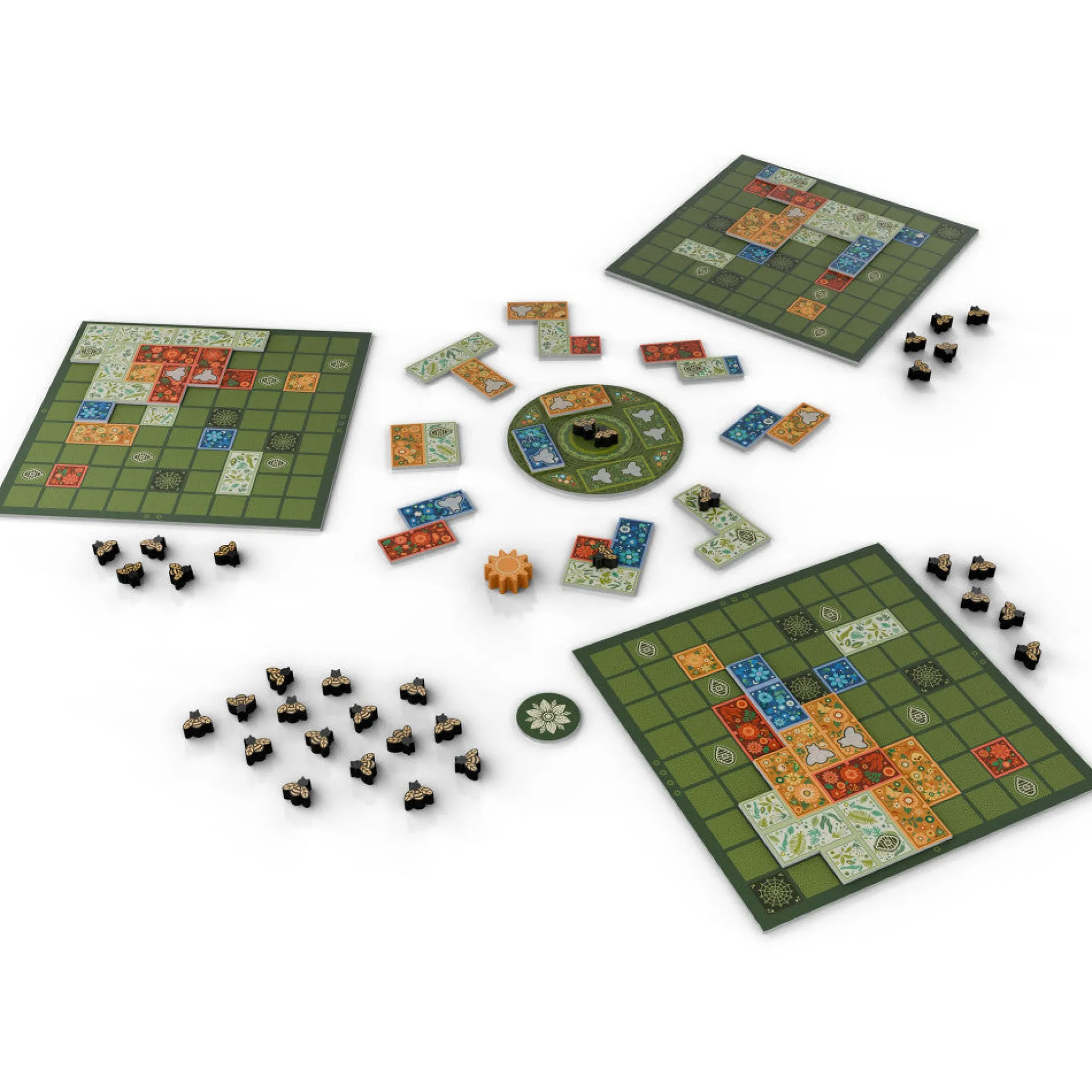 Horrible Guild: Flower Fields - Tile Placement Board Game for Ages 8+