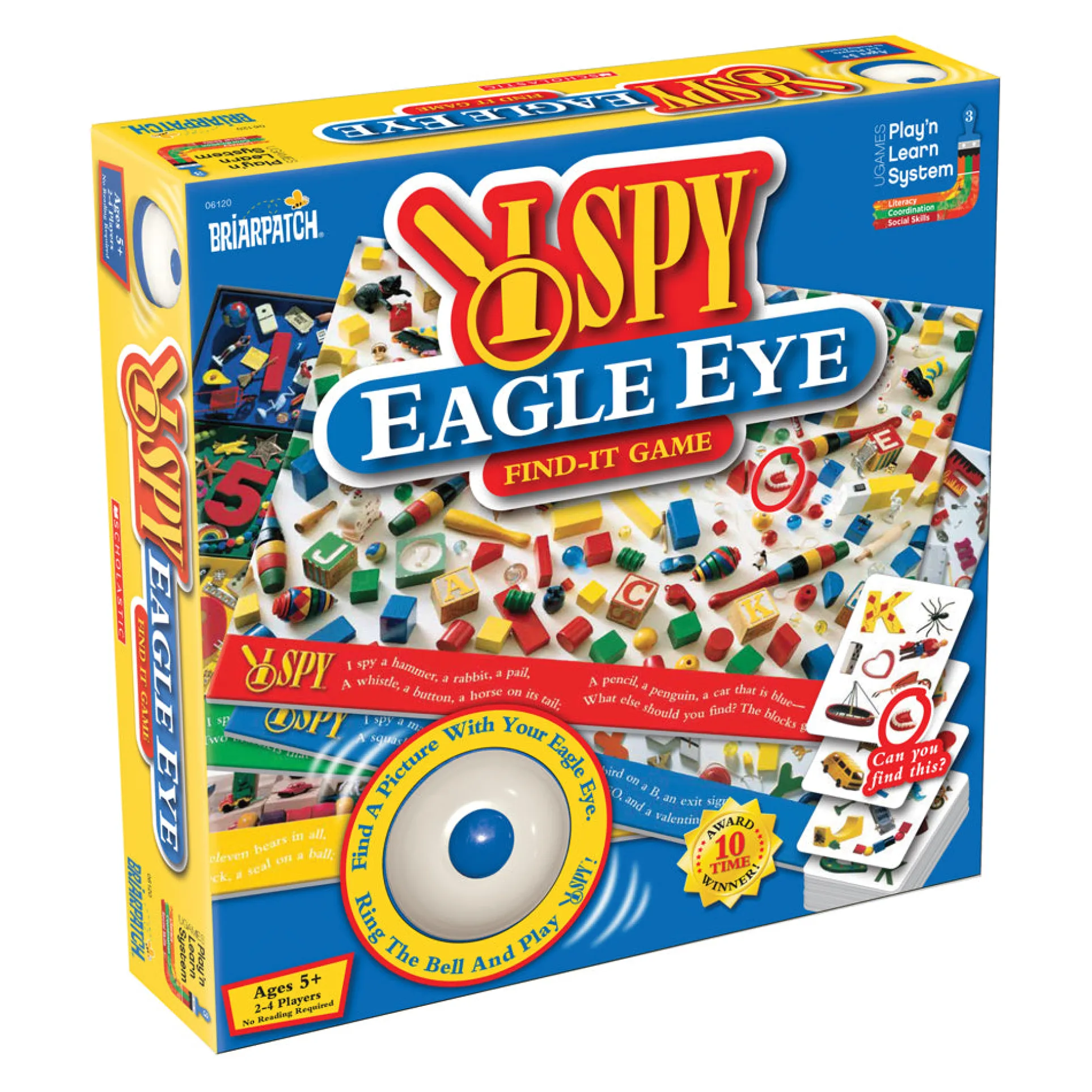 I Spy Eagle Eye Fast-Paced Find-It Board Game