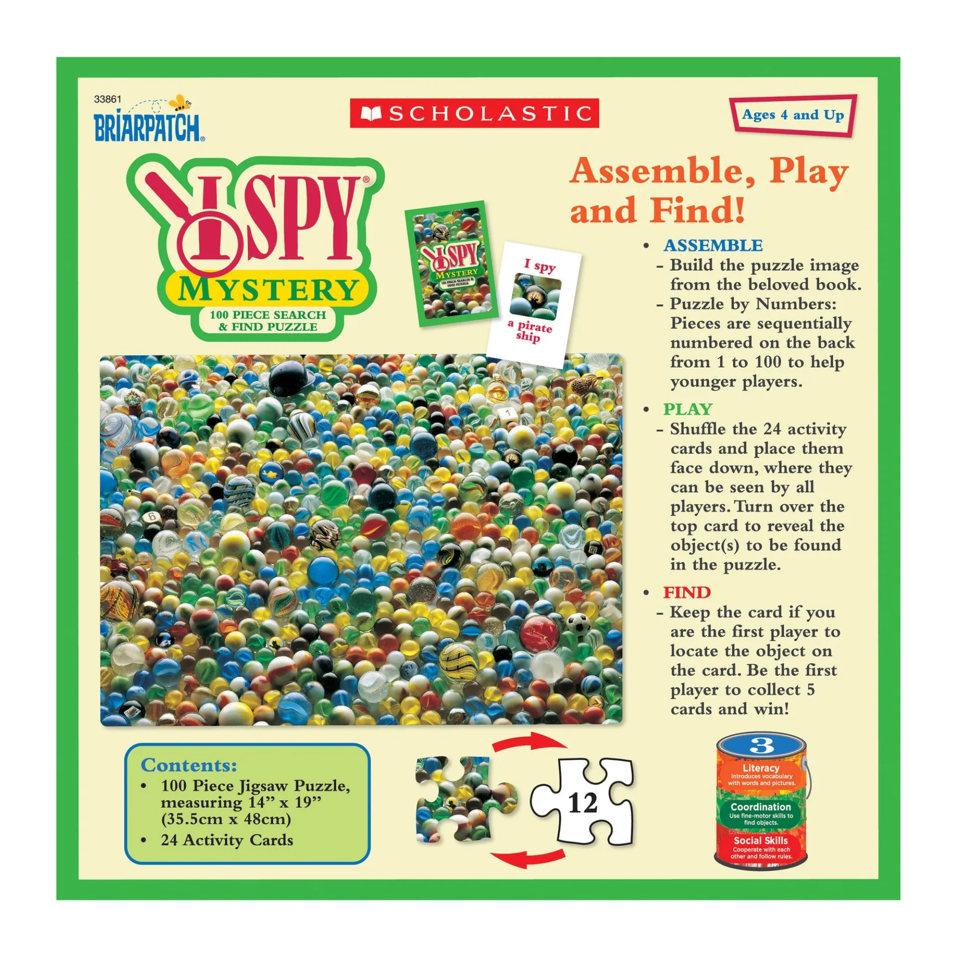 I Spy Mystery Search & Find Puzzle - 100 pc
