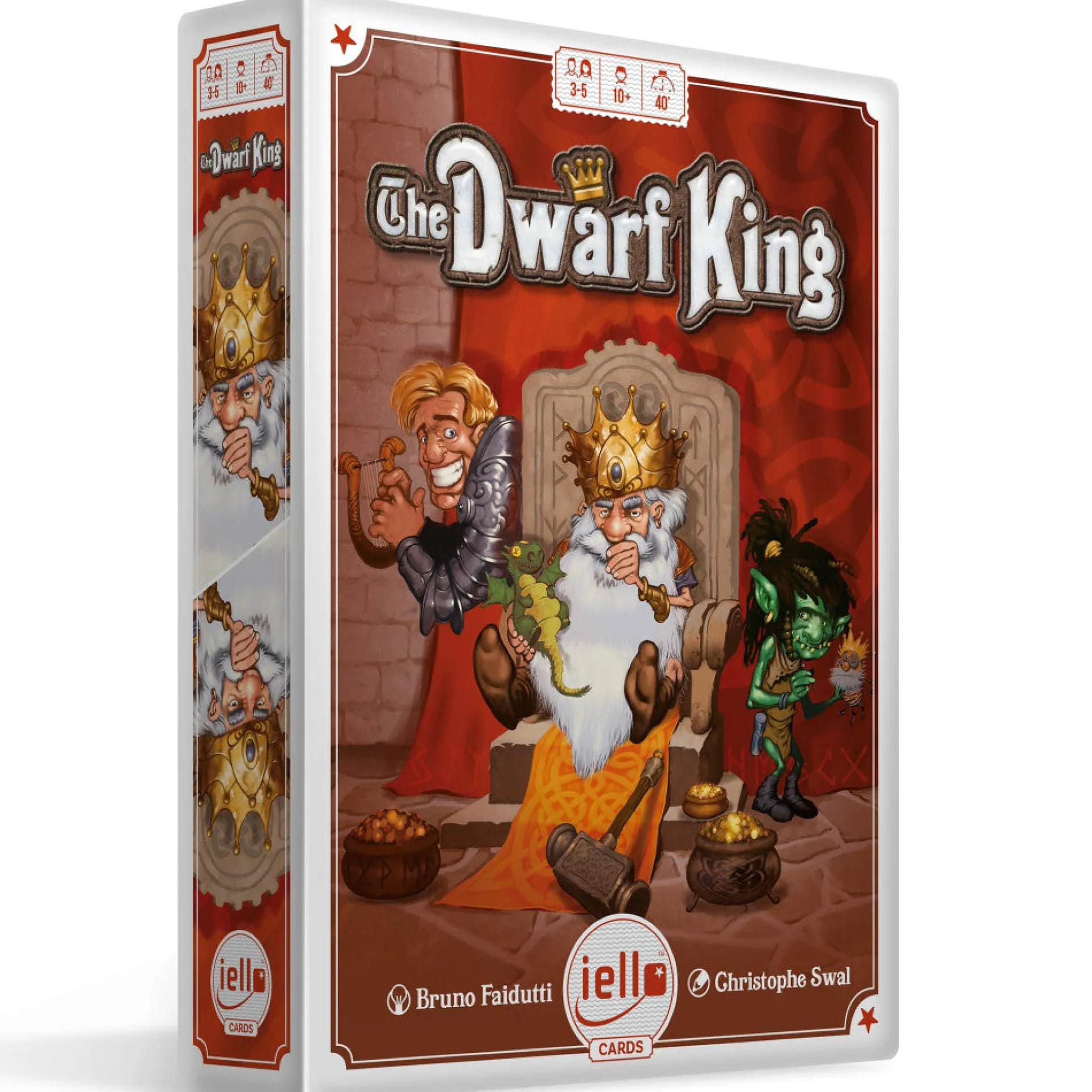 IELLO Dwarf King Dynamic Trick-Taking Card Game