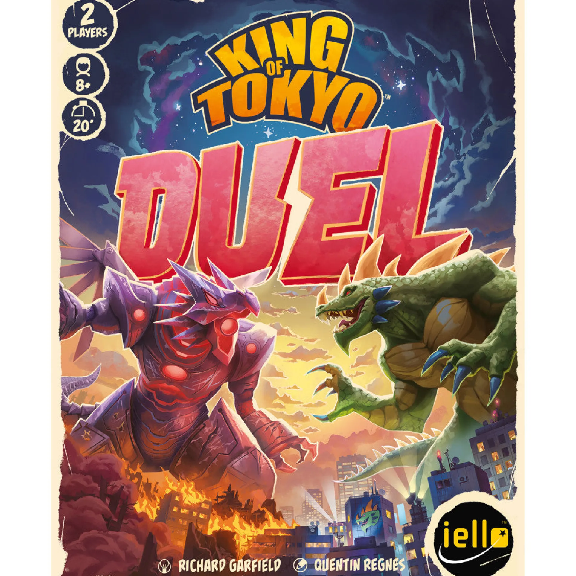 IELLO King of Tokyo: Duel - Epic Monster Showdown Board Game