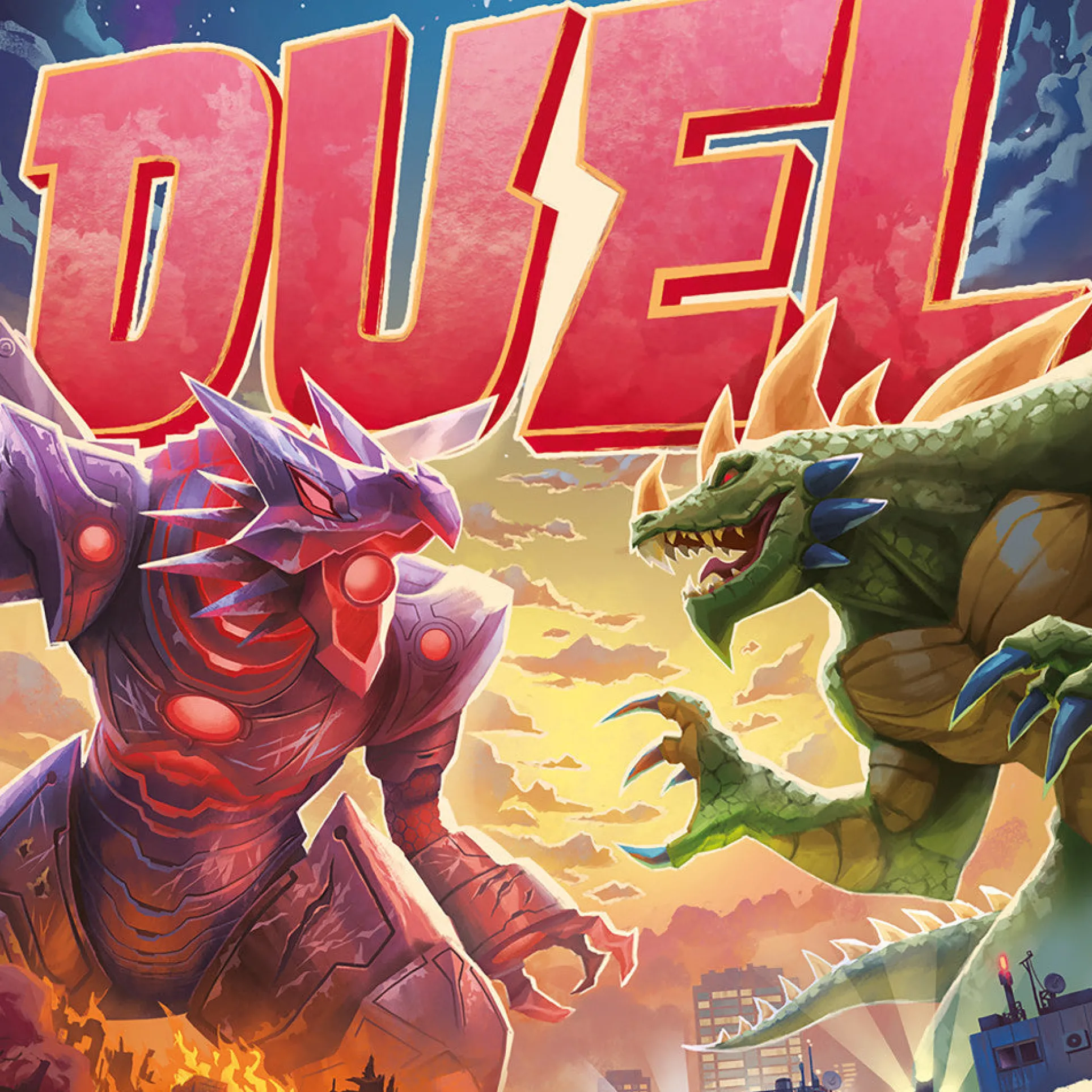 IELLO King of Tokyo: Duel - Epic Monster Showdown Board Game