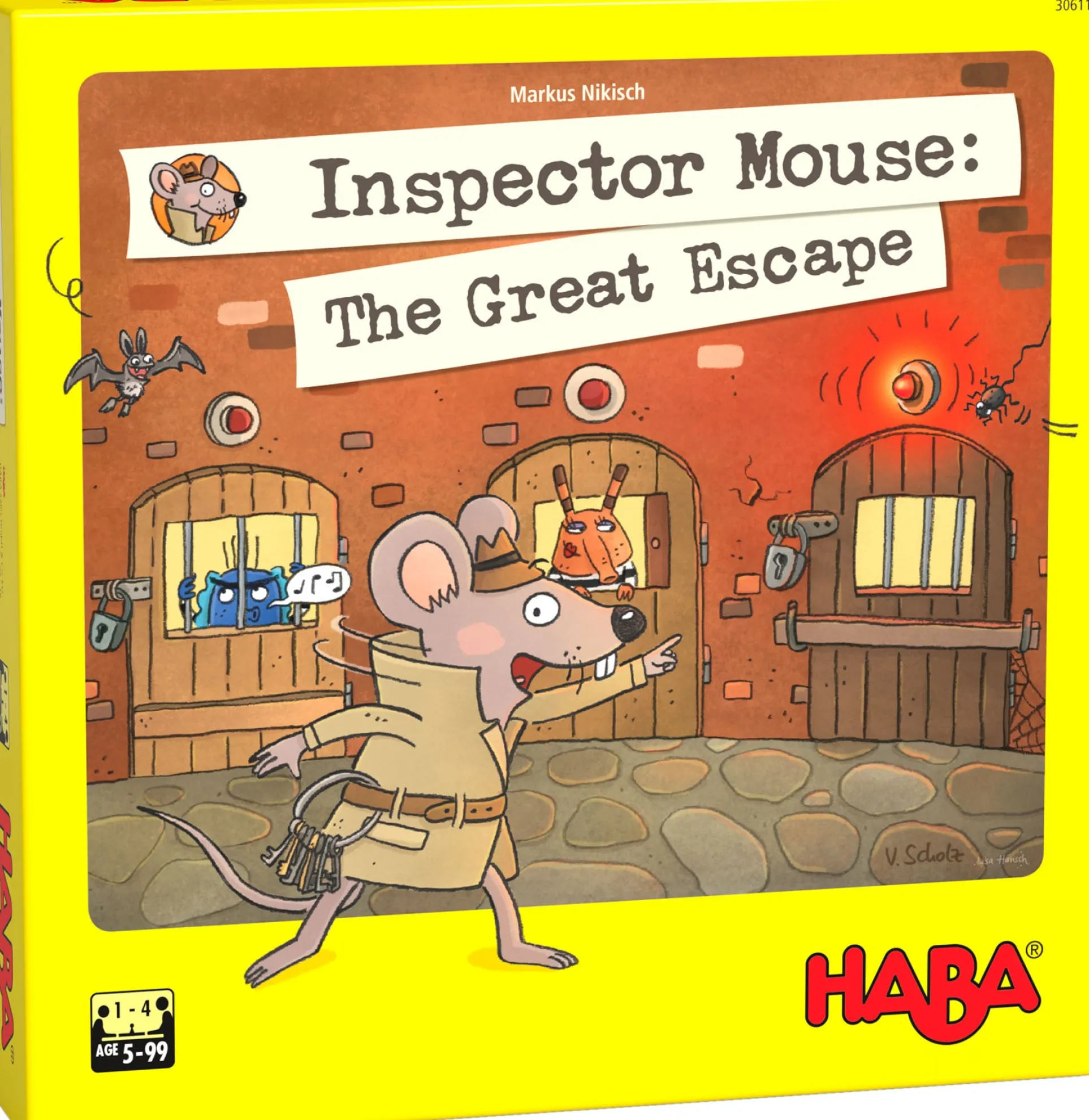 Inspector Mouse: The Great Escape Memory Skill Board Game