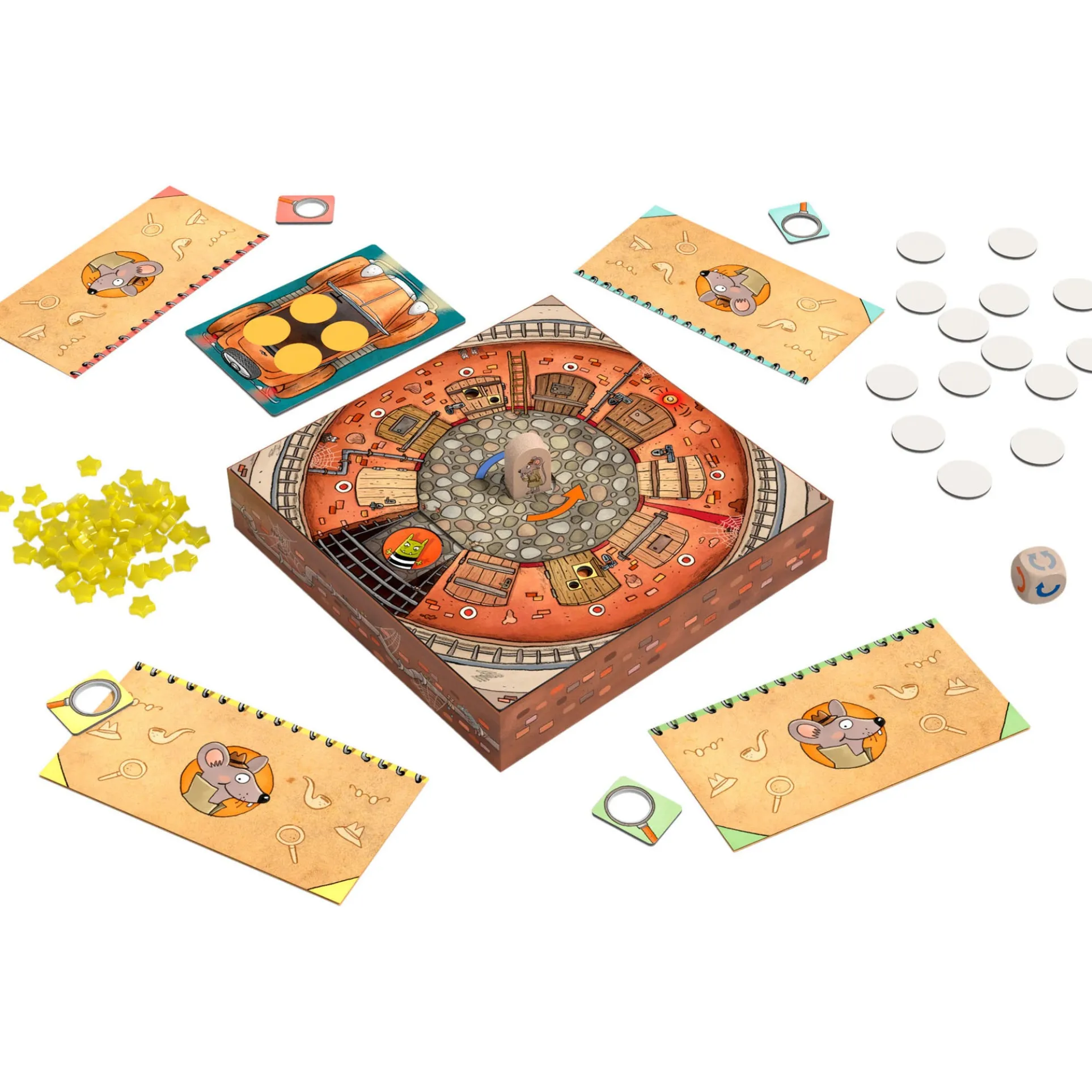Inspector Mouse: The Great Escape Memory Skill Board Game