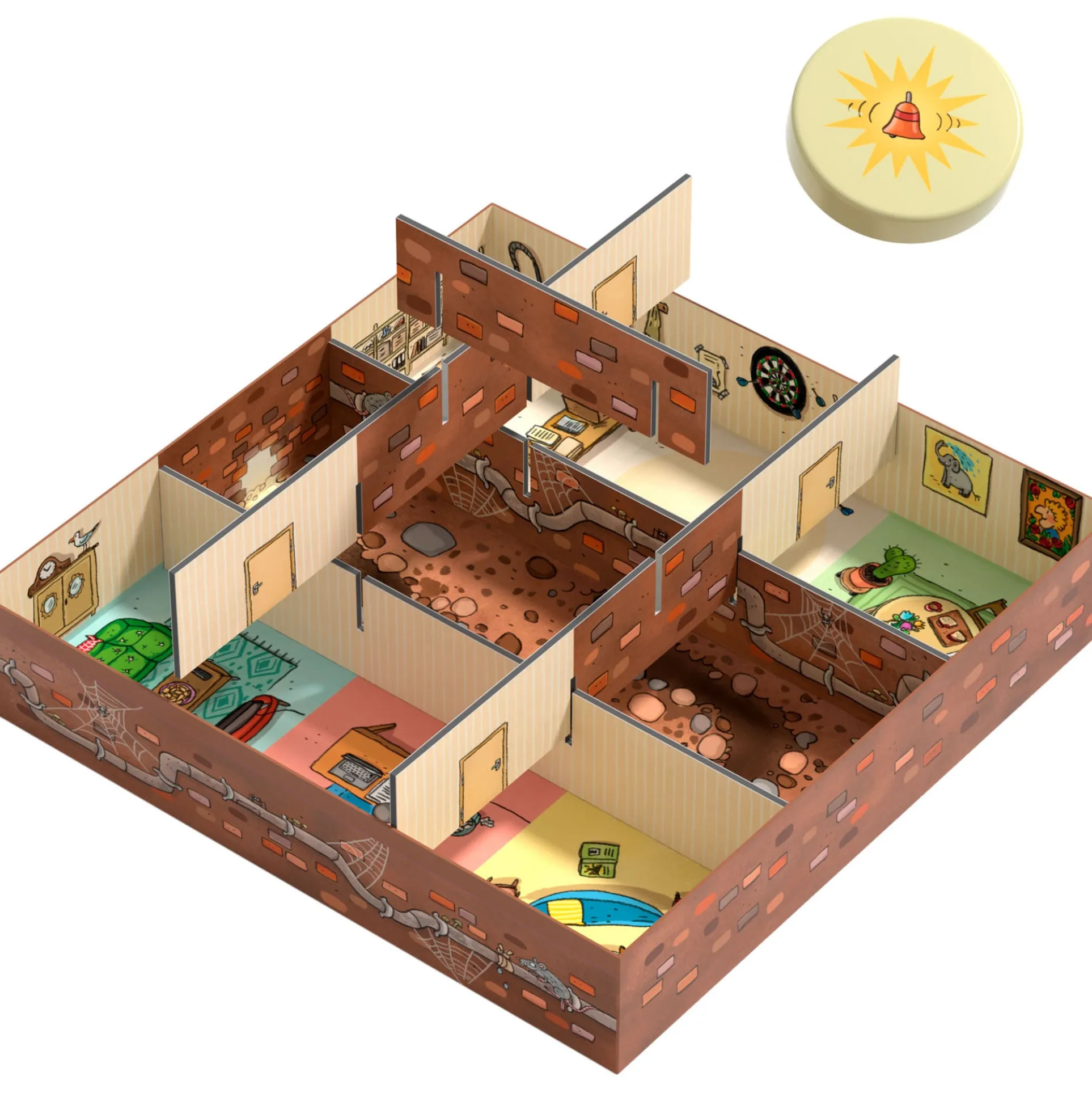 Inspector Mouse: The Great Escape Memory Skill Board Game