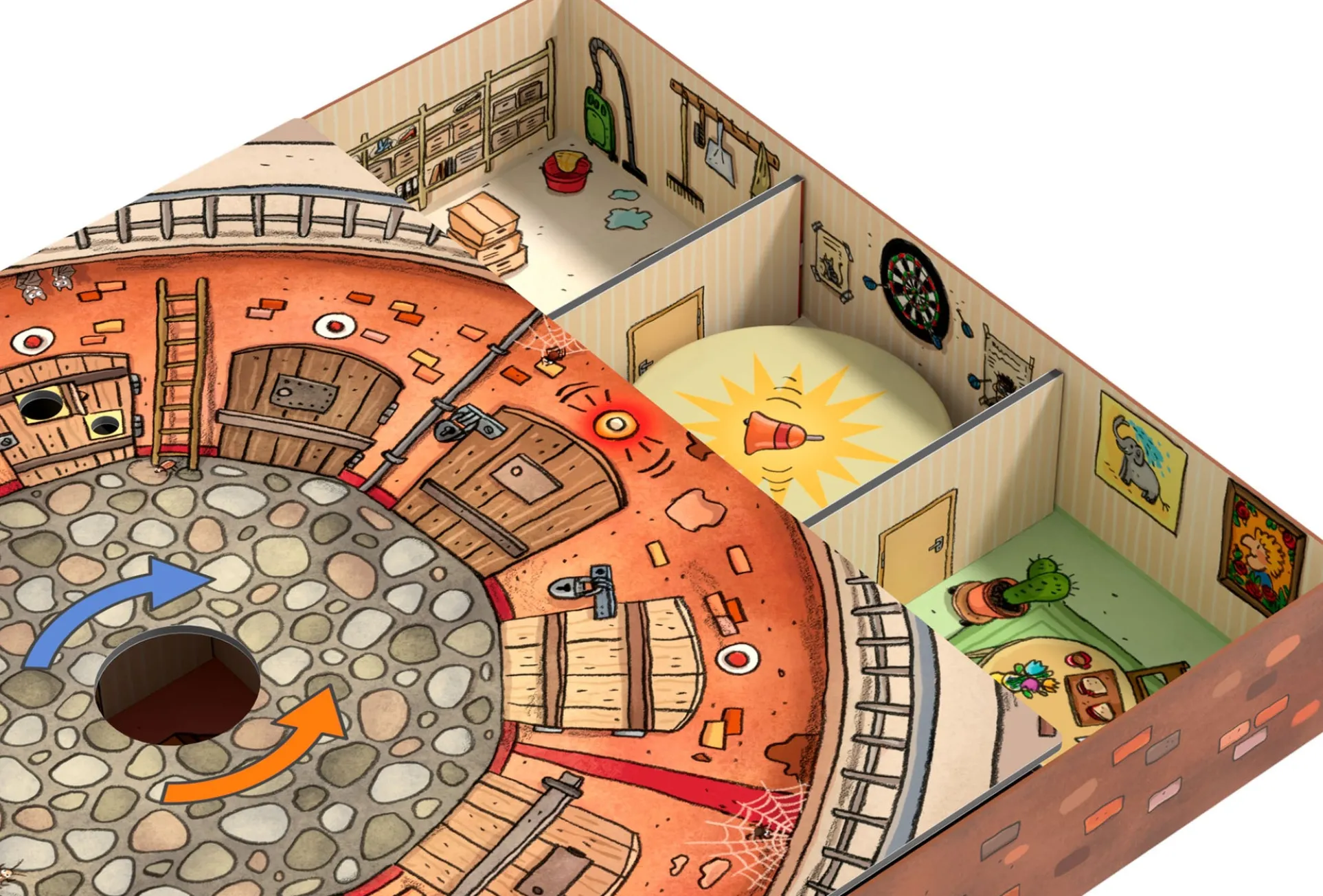 Inspector Mouse: The Great Escape Memory Skill Board Game