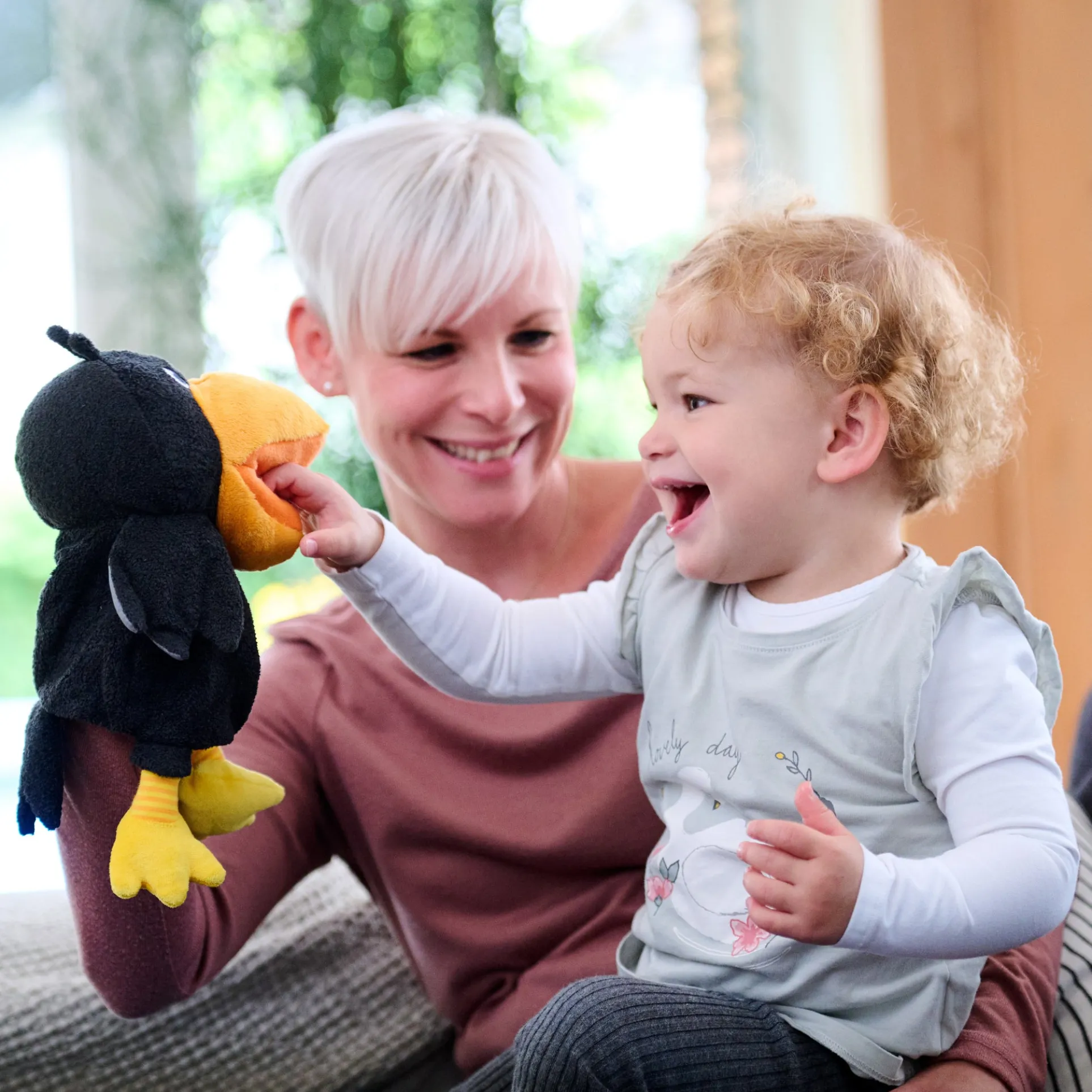 HABA Theo the Raven Interactive Glove Puppet