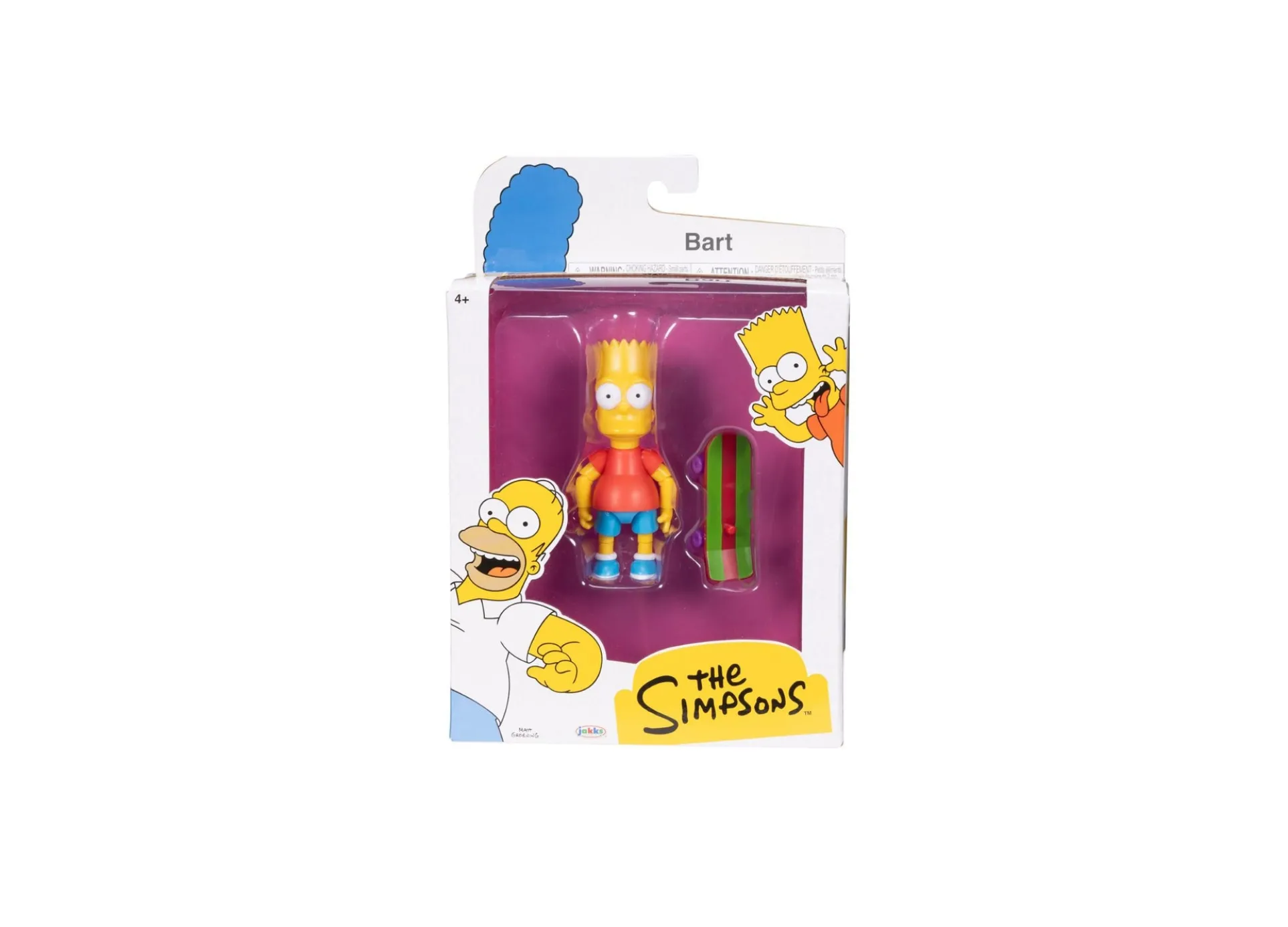 JAKKS Pacific The Simpsons 5 Inch Action Figure - Bart Simpson