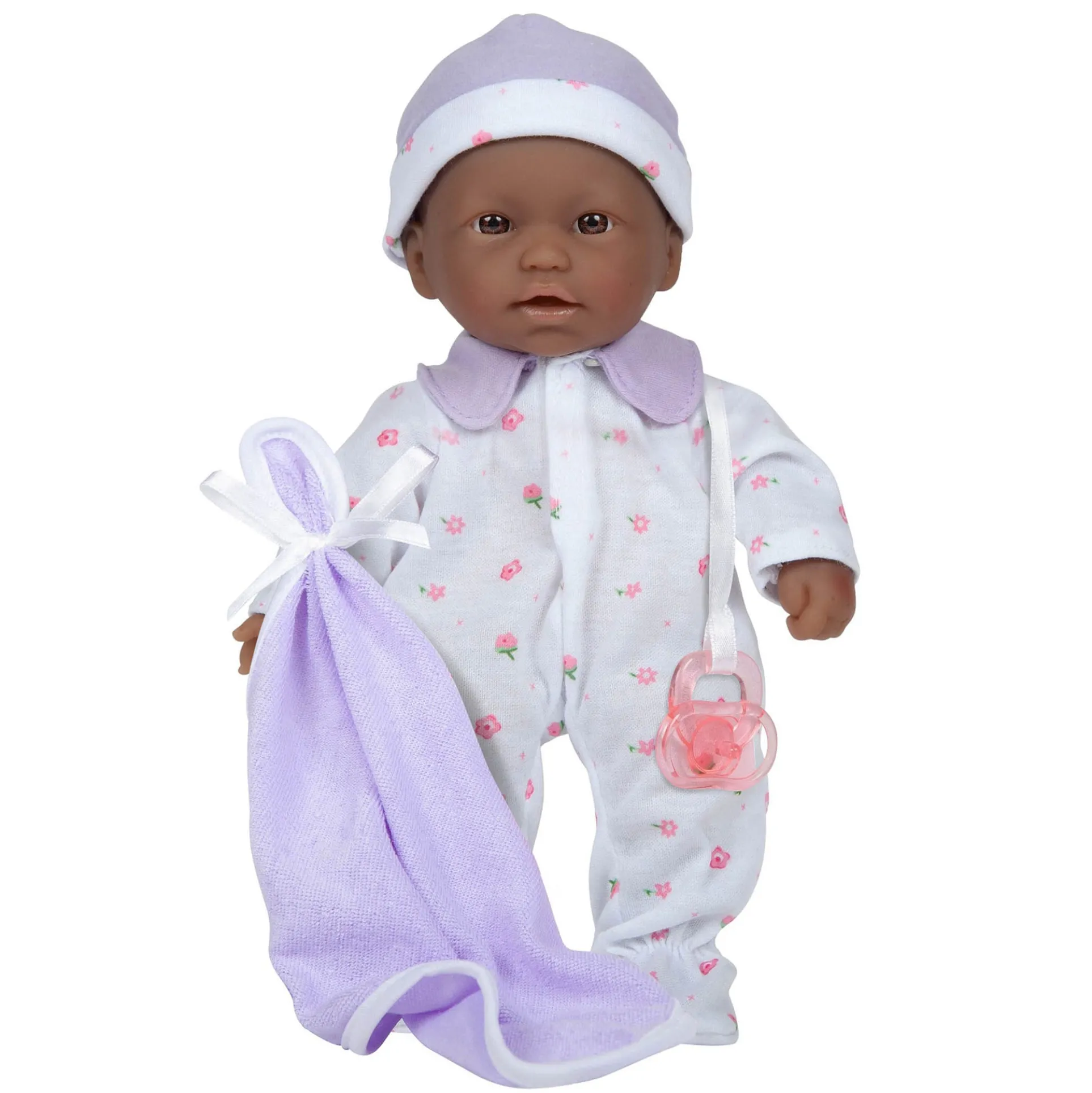 JC Toys 11 inch La Baby Soft Doll - Bright Sparkling Eyes