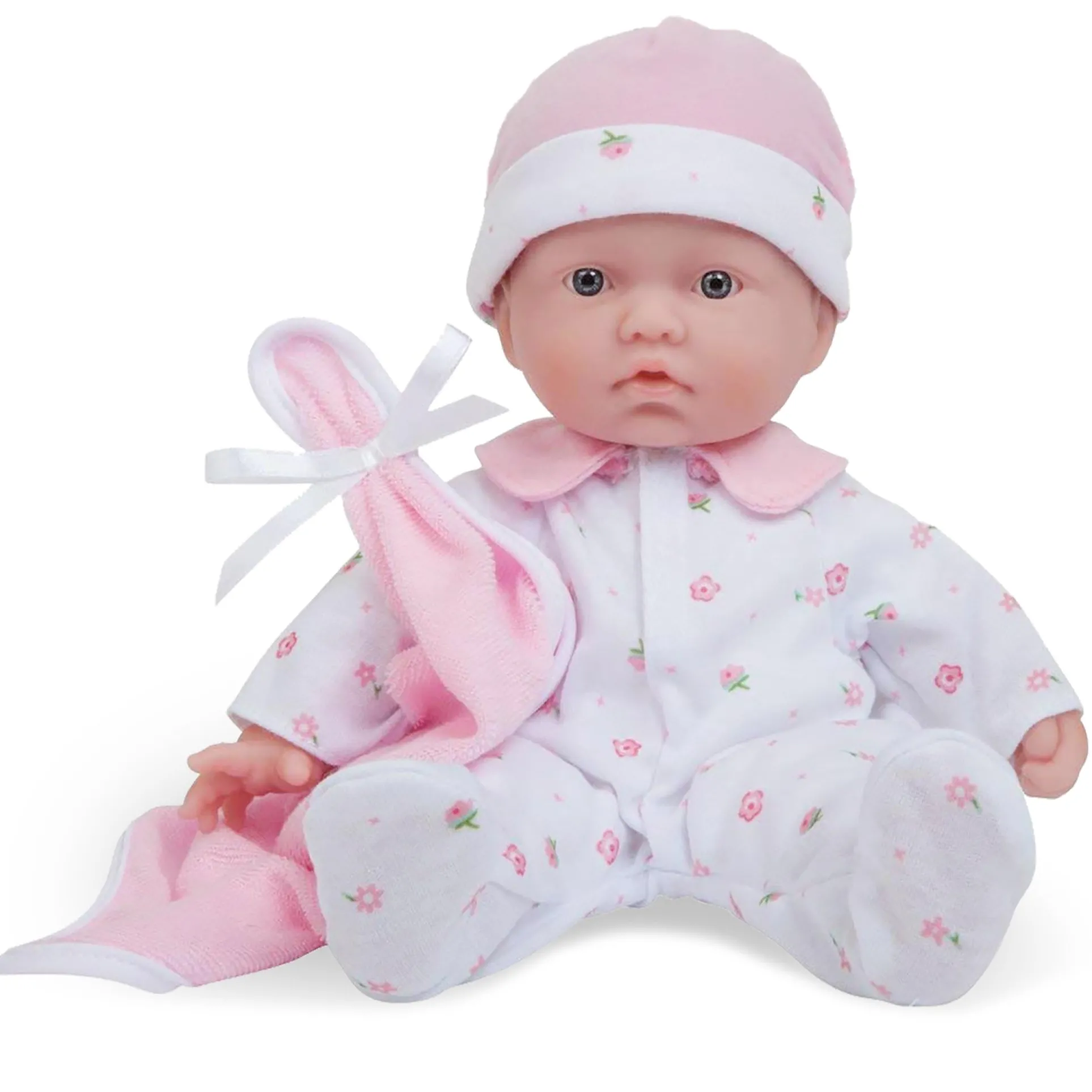 JC Toys La Baby Soft 11-inch Doll - Bright Blue Eyes