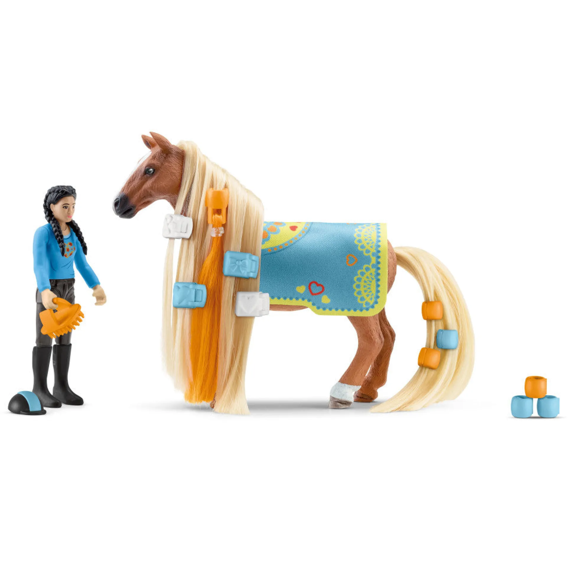 Schleich Sofia's Beauties: Kim & Camamelo Horse Playset with Accessories