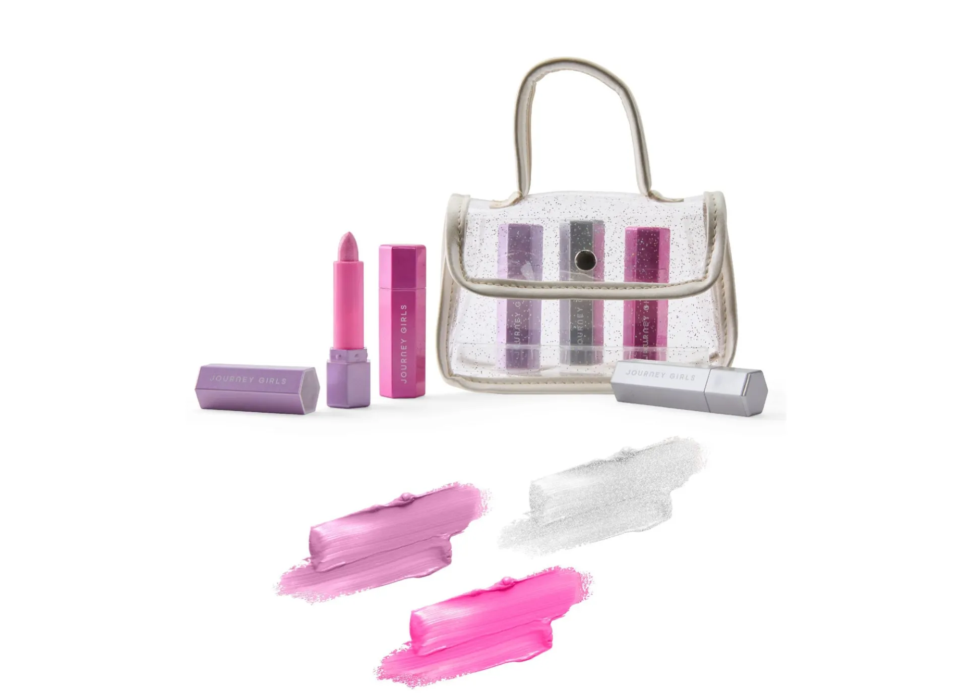 Journey Girls Chic Mini Lipstick Fashion Purse - Pastel Purple