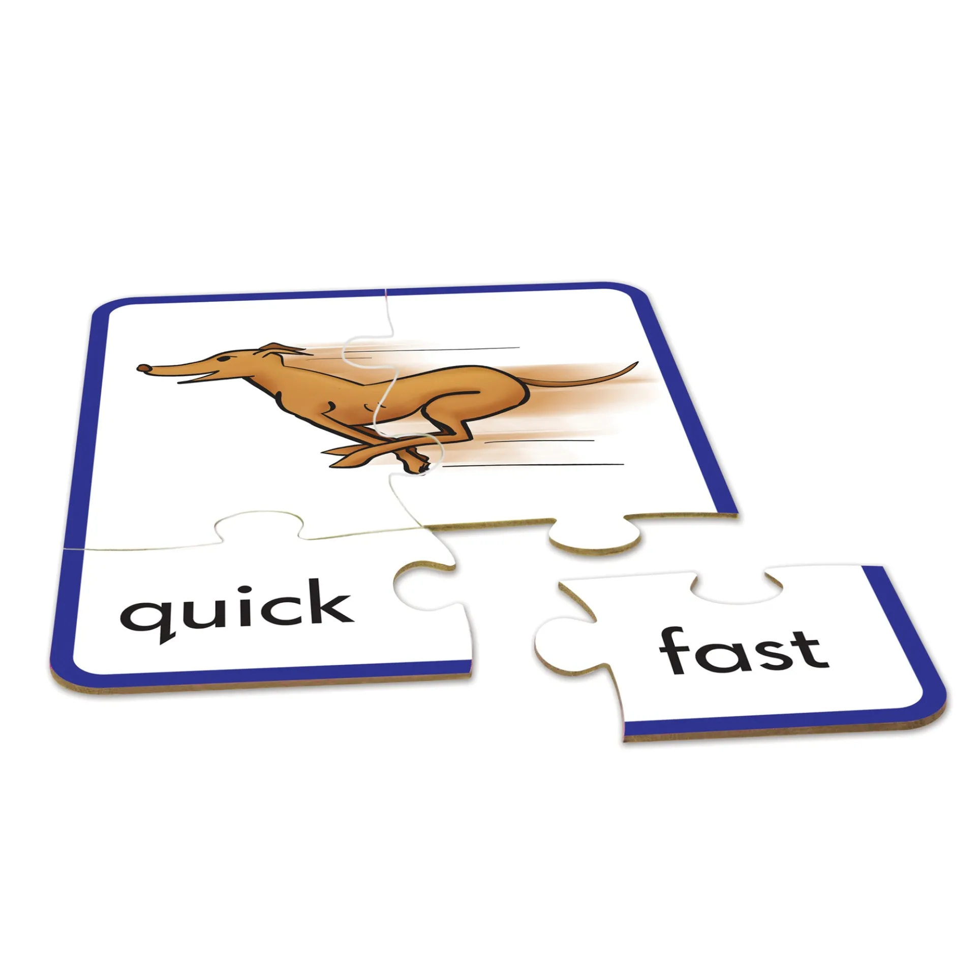 Junior Learning Synonym Puzzles - Educational Jigsaw Set - Multicolored