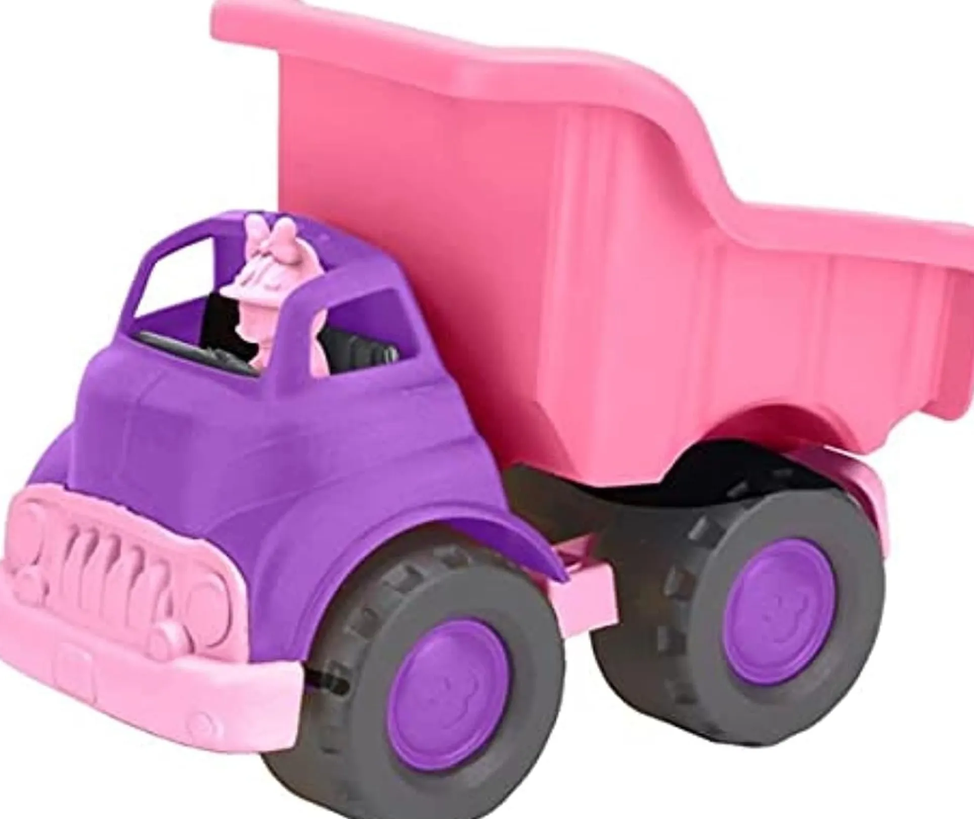 Green Toys Disney Minnie Mouse Eco-Friendly Dump Truck, Pink