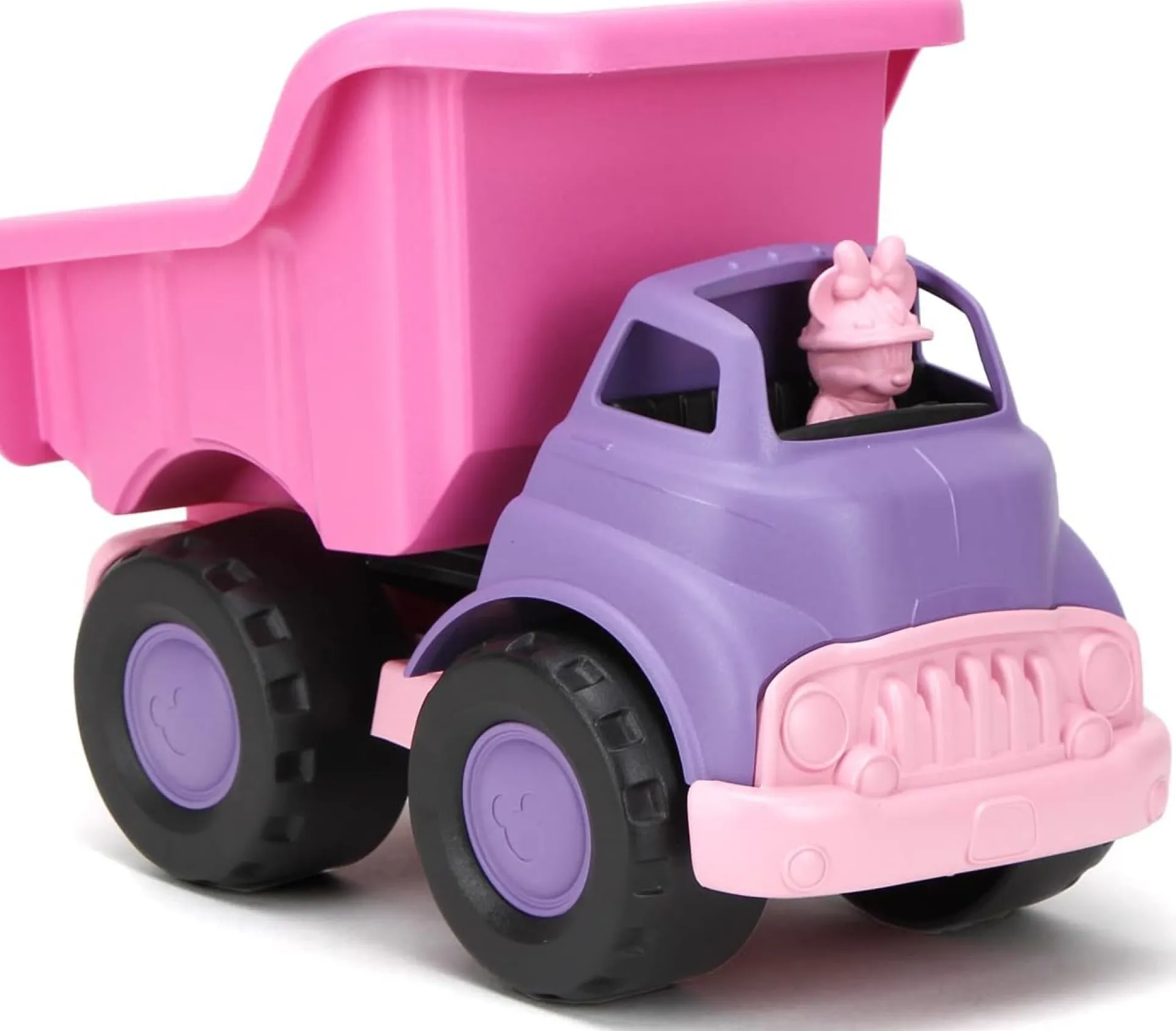 Green Toys Disney Minnie Mouse Eco-Friendly Dump Truck, Pink