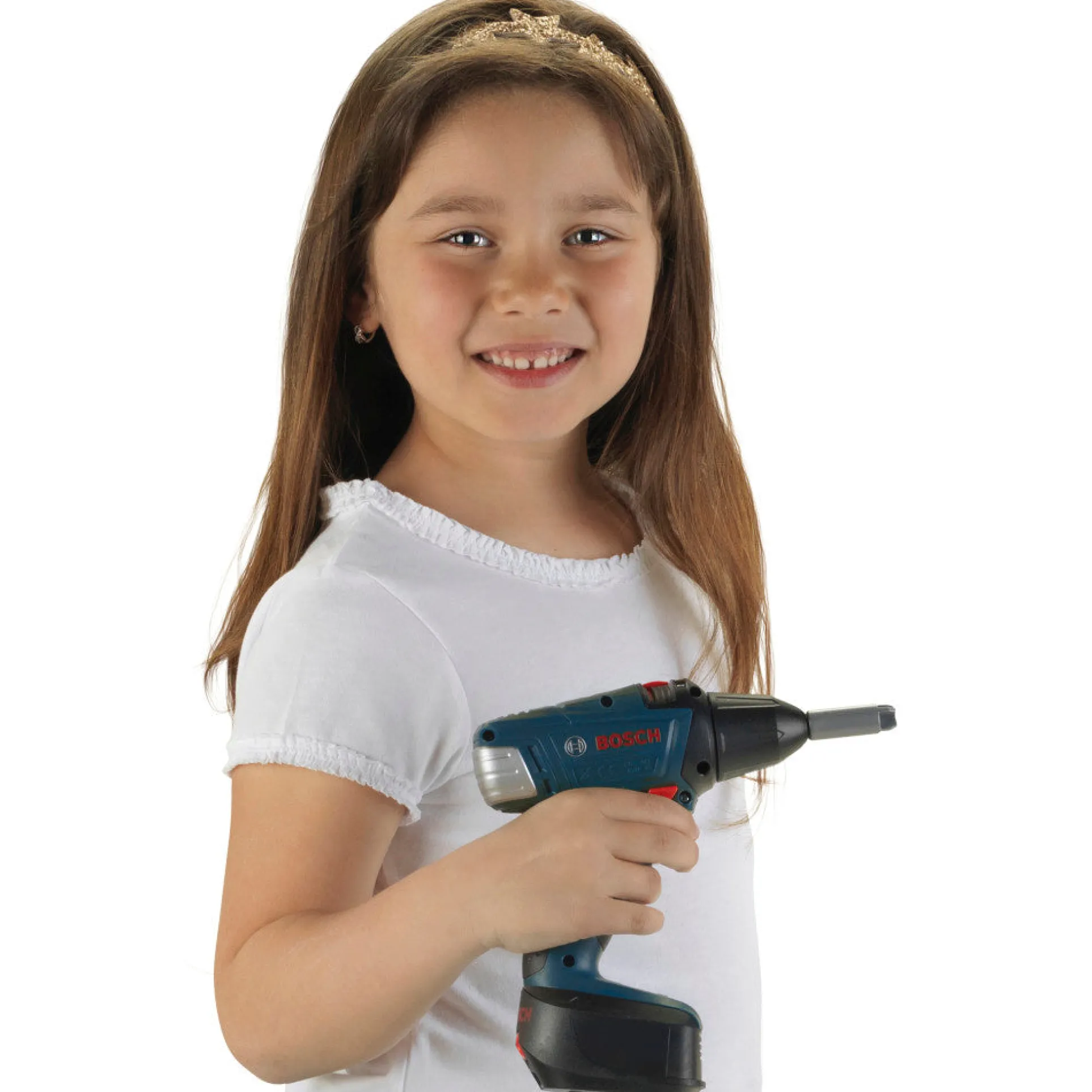 Bosch Mini 2-In-1 Cordless Drill & Screwdriver - Interactive Toy for Kids Ages 3+
