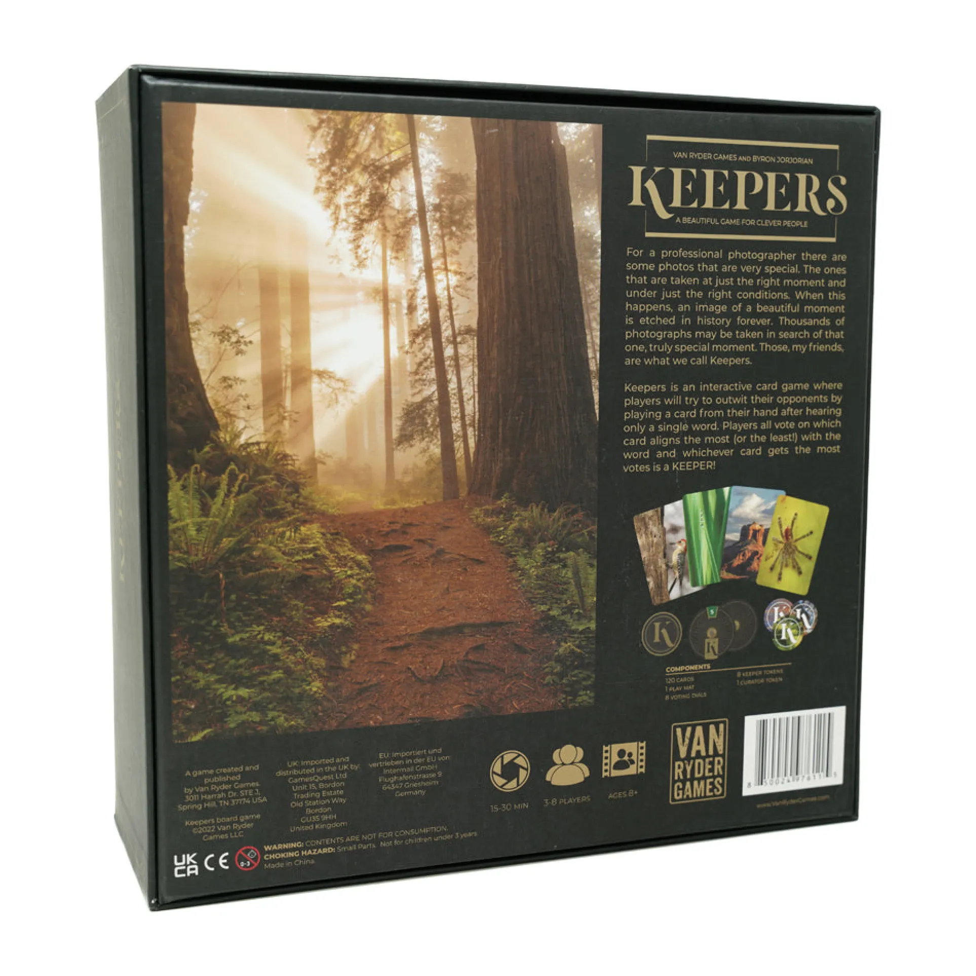 Keepers Strategic Voting Board Game by Van Ryder Games