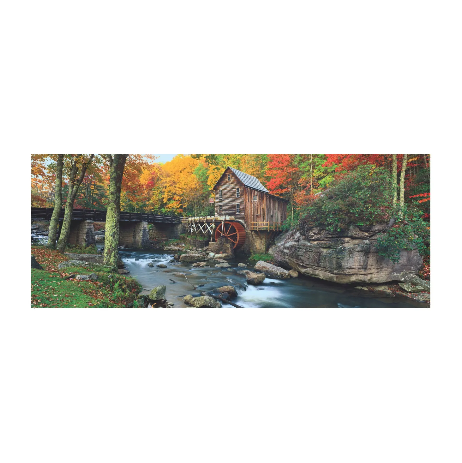 Ken Duncan Panoramics Glade Creek Grist Mill Jigsaw - 504 pc