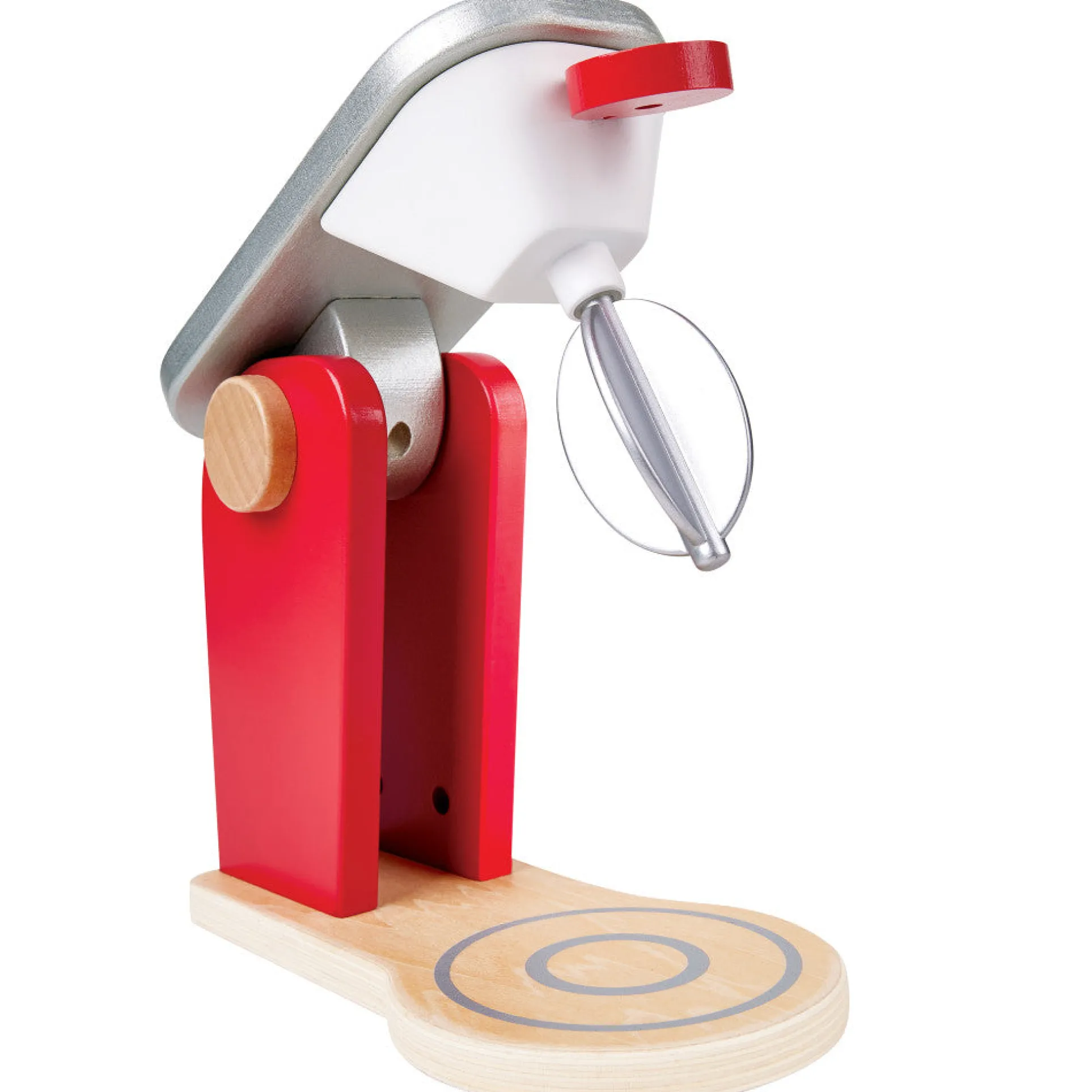 Hape Red Wooden Mix & Bake Set - Whirl & Twirl Blender Toy
