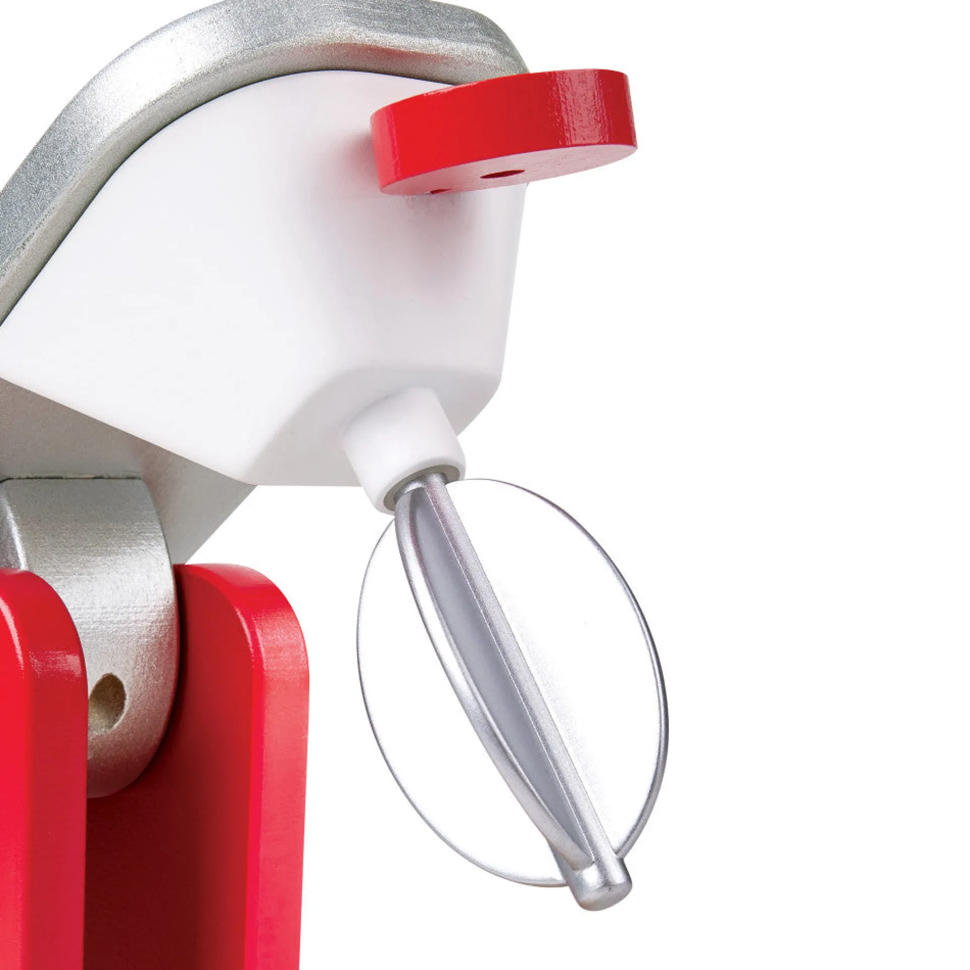 Hape Red Wooden Mix & Bake Set - Whirl & Twirl Blender Toy