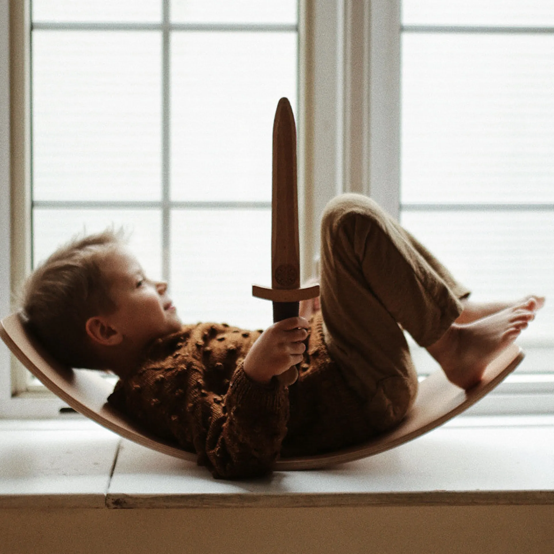 Kinderfeets Kinderboard Lite - Versatile Wooden Balance Board for Toddlers