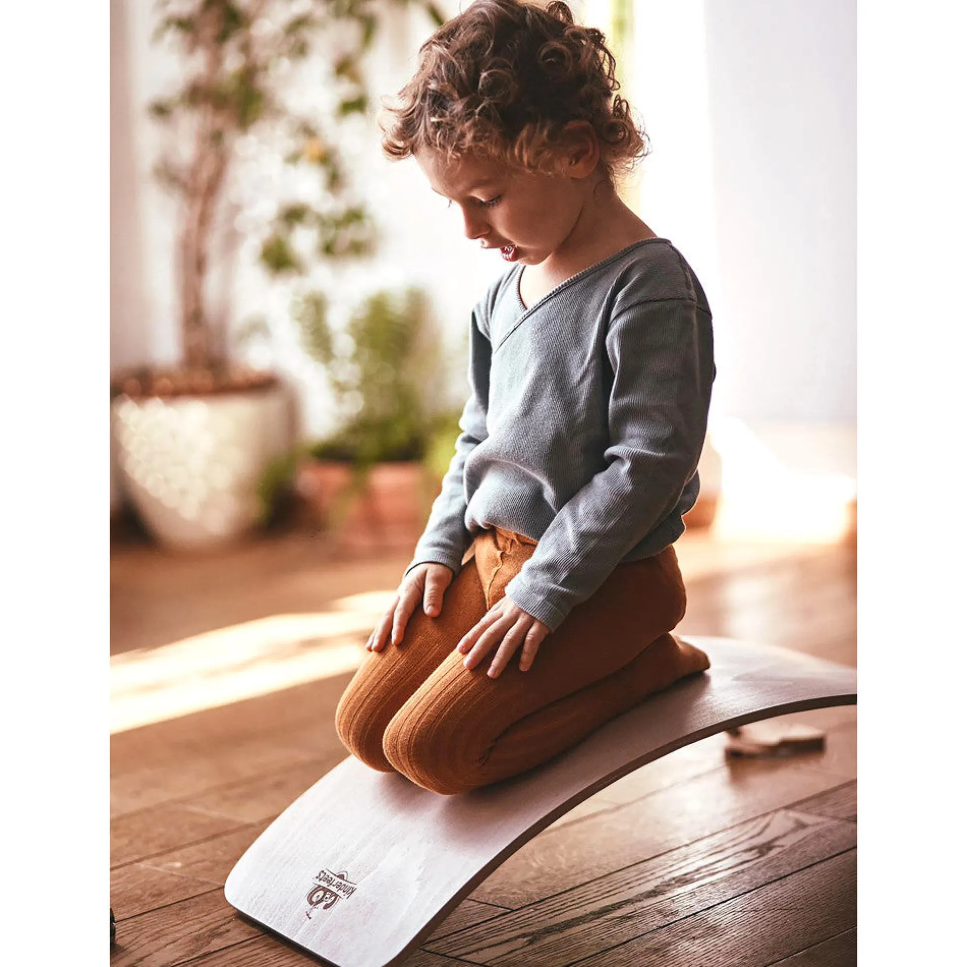 Kinderfeets Kinderboard Lite - Versatile Wooden Balance Board for Toddlers