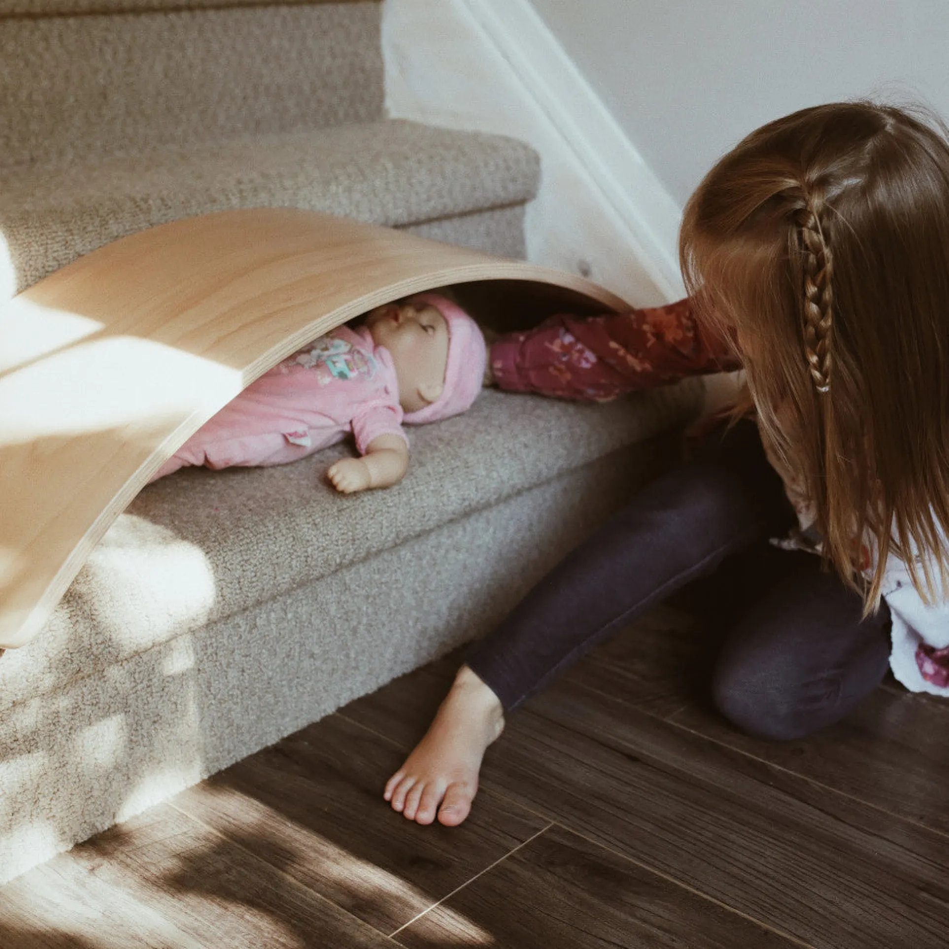 Kinderfeets Kinderboard Lite - Versatile Wooden Balance Board for Toddlers