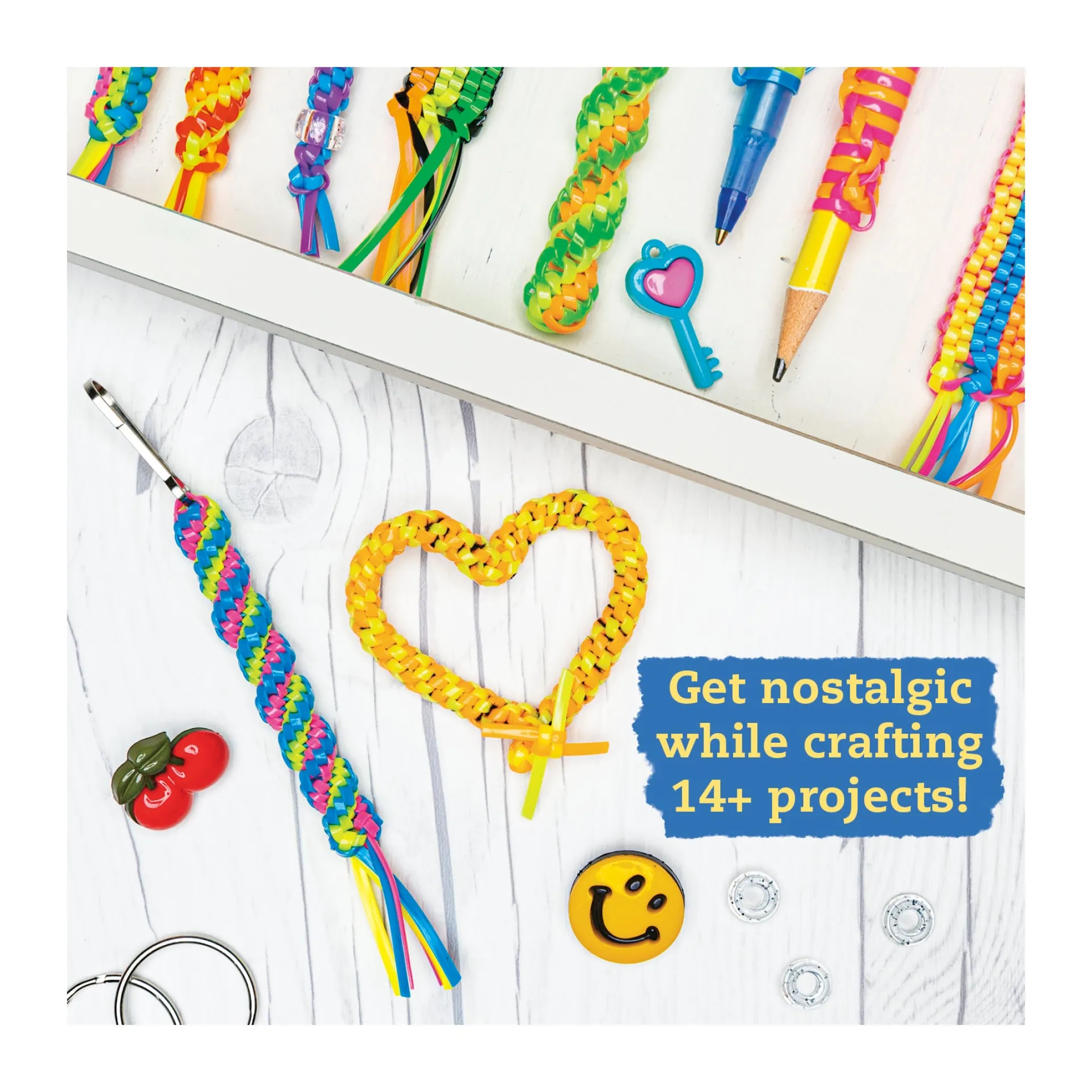 Klutz Best Ever Lanyard, Scoubidou & Boondoggle Craft Book