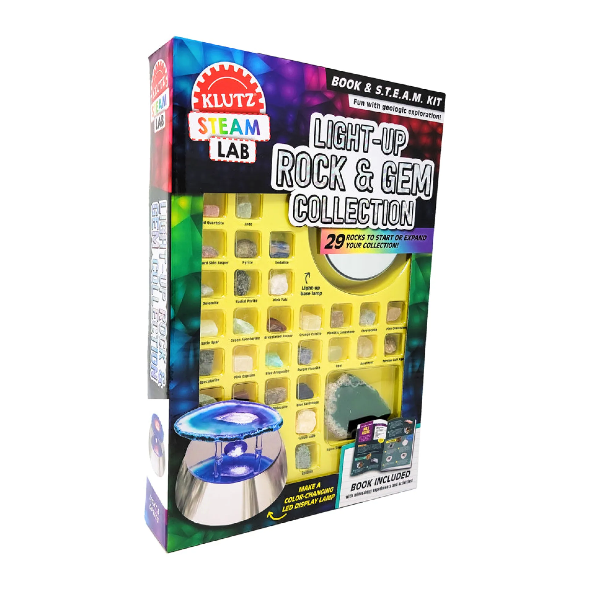 Klutz Light-Up Rock & Gem Collection Science Kit