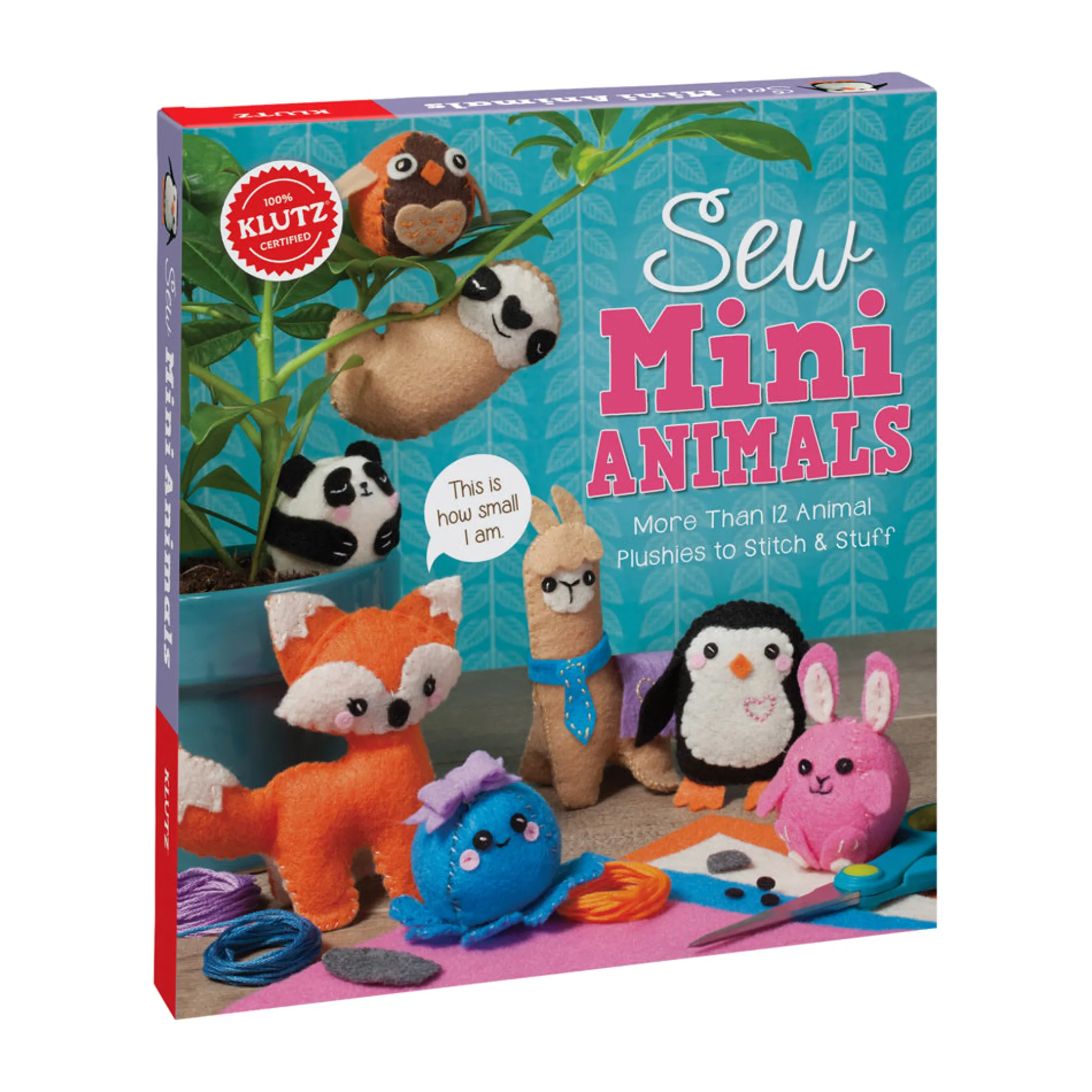 Klutz Sew Mini Animals Creative Sewing Craft Kit