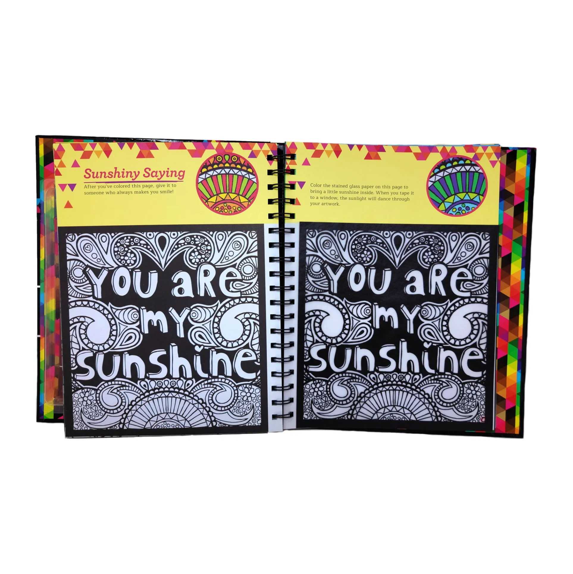 Klutz Stained Glass Art Craft Kit - Dual Design Paper