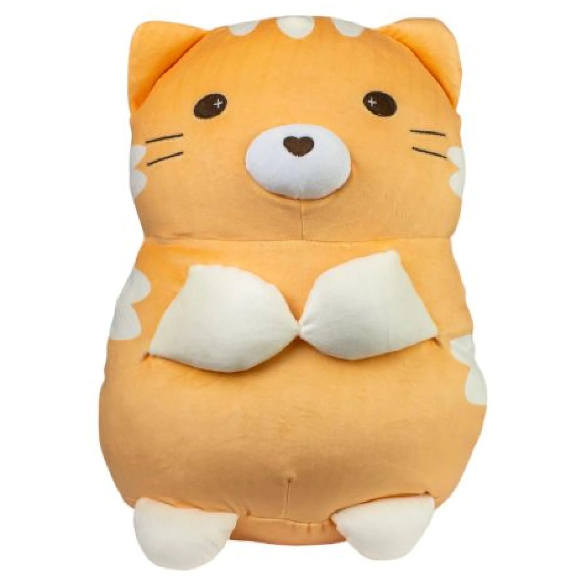 Kobioto Whimsical Japanese Kitty 12 inch Supersoft Plush - Grey