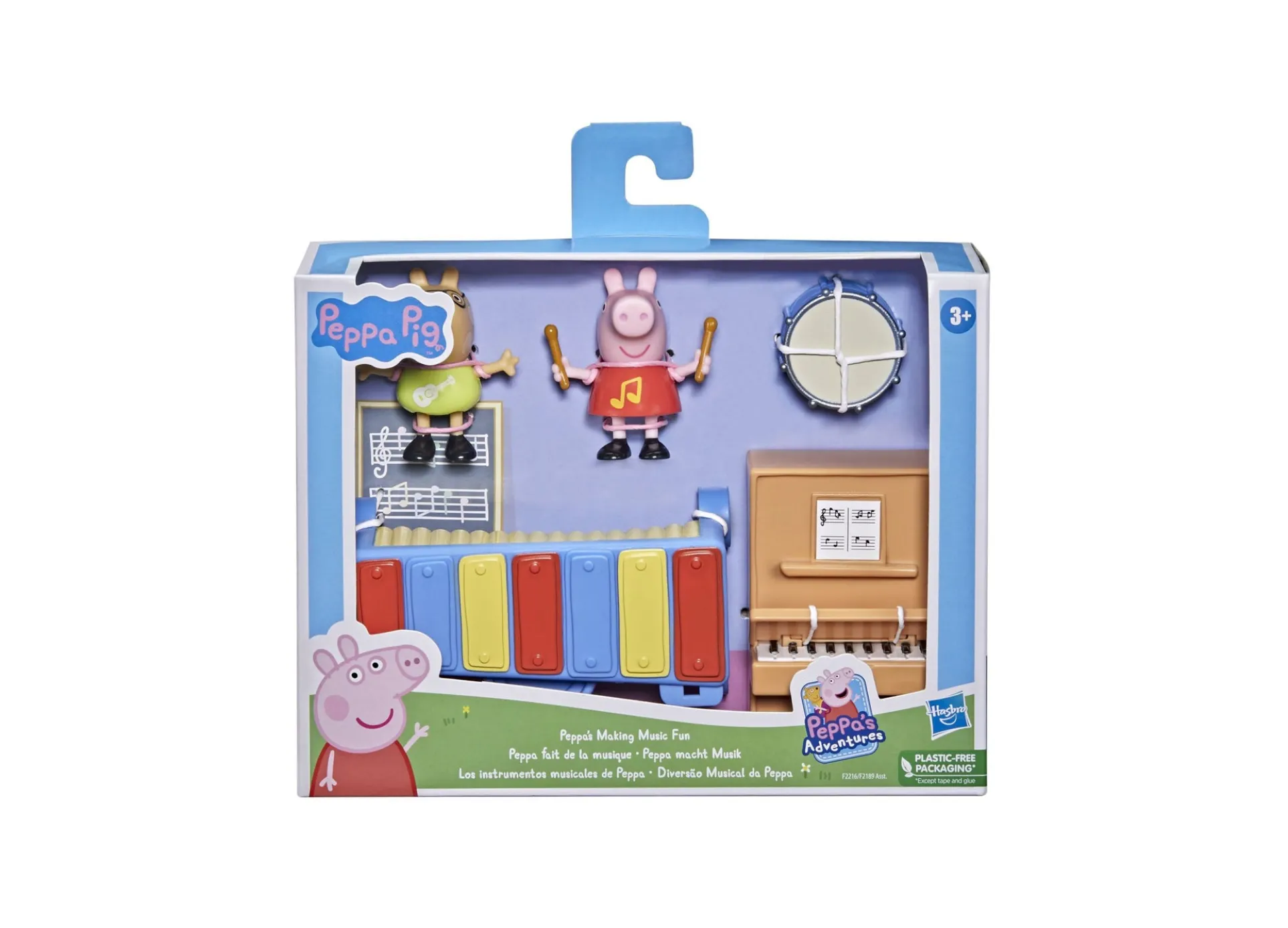 Hasbro Peppa Pig Music Making Fun Playset - 7 Piece Set