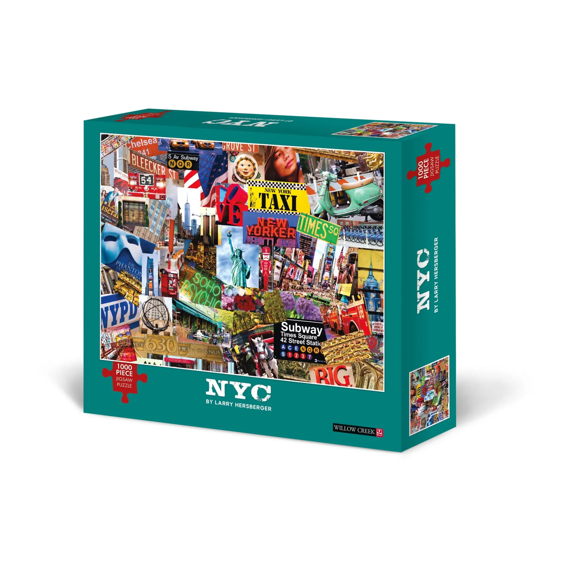 Larry Hersberger Artistic NYC Jigsaw Puzzle - 1000 pc