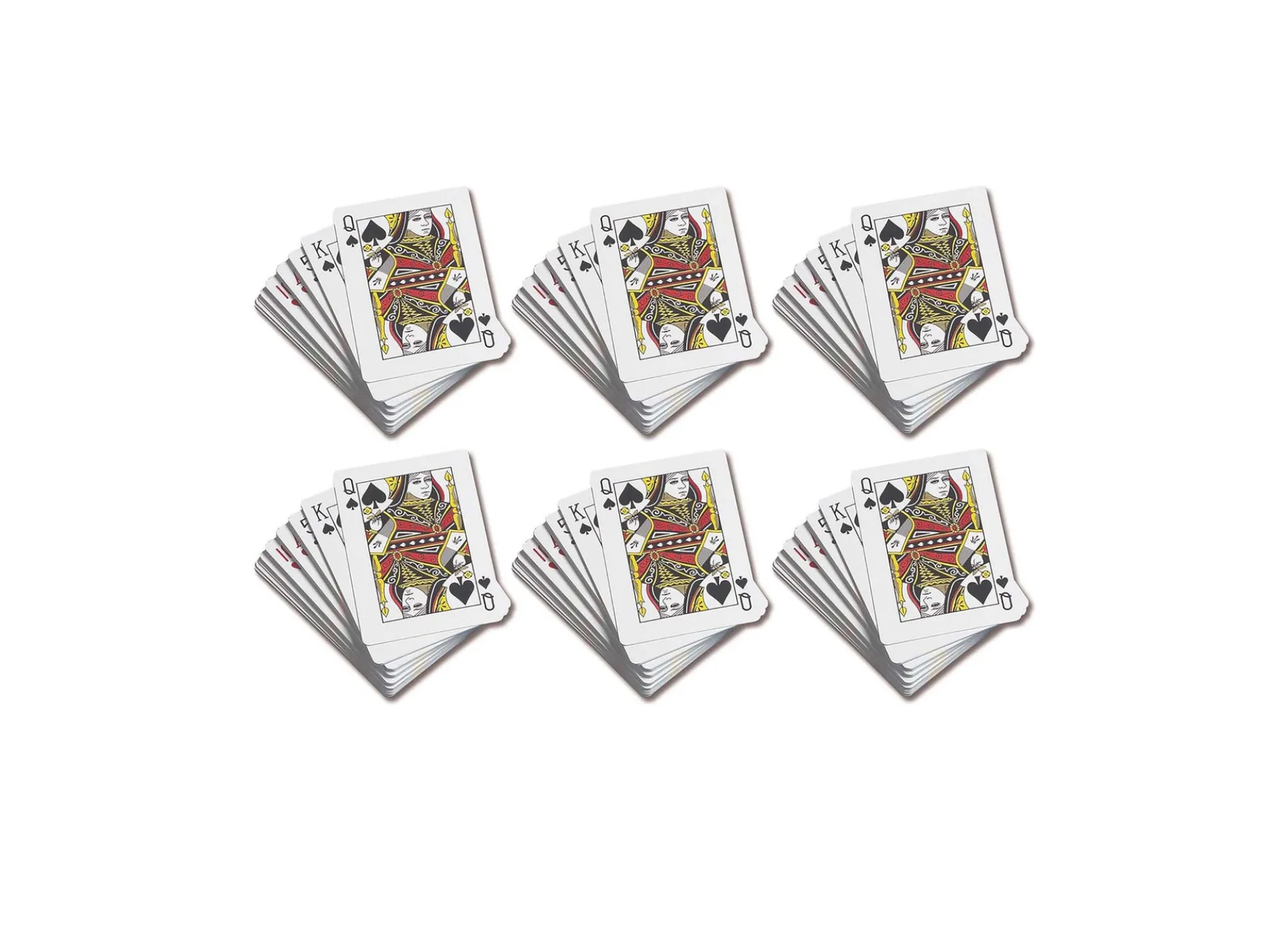 Learning Advantage Character-Themed Standard Playing Cards, Set of 6