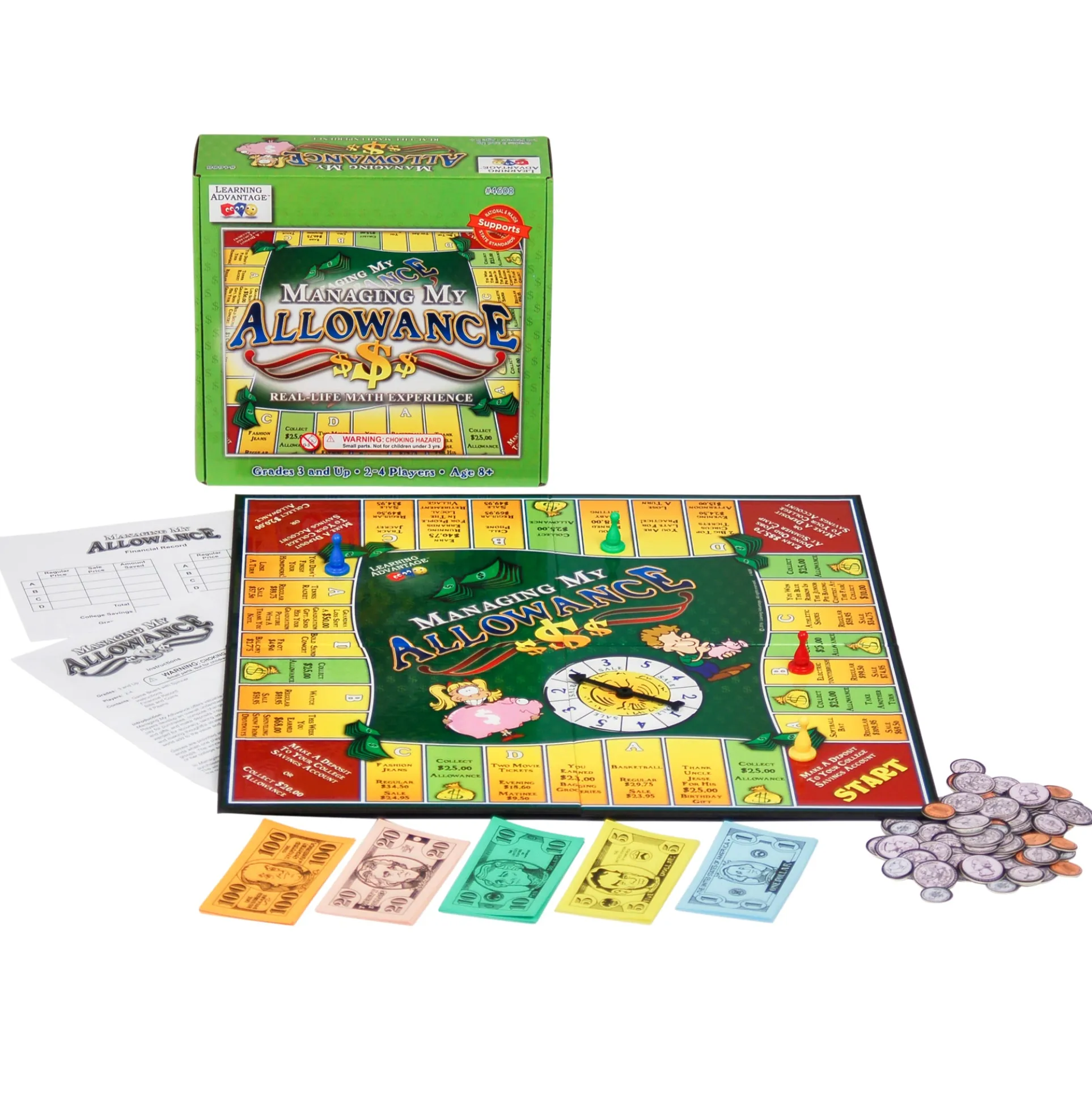 Learning Advantage® Managing My Allowance Game