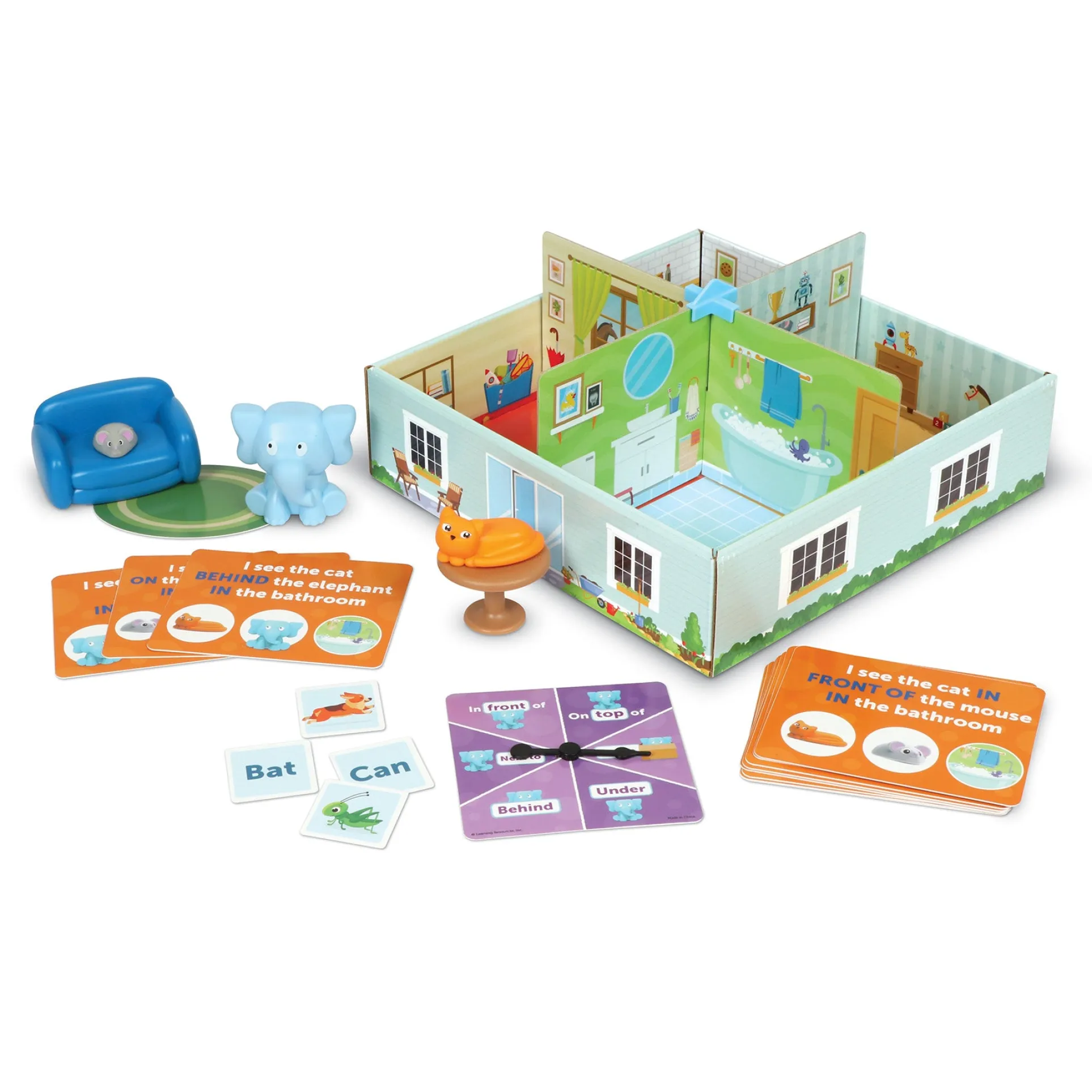Learning Resources Elephant In The Room - Positional Word Activity Set