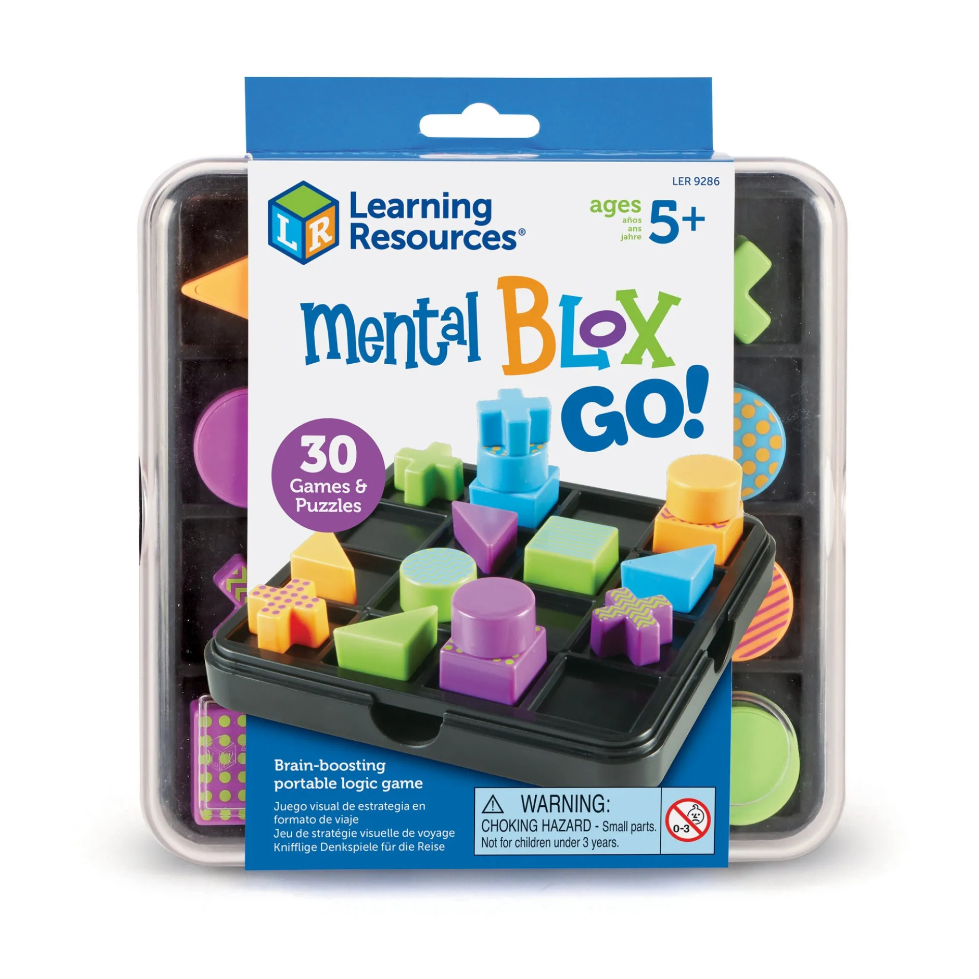 Learning Resources Mental Blox Go! - Portable Puzzle Party