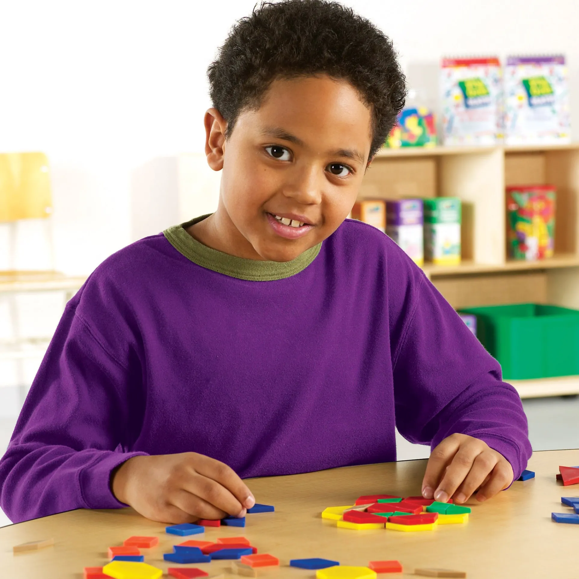 Learning Resources Geometry Pattern Blocks - Educational Toy - 250 Pieces