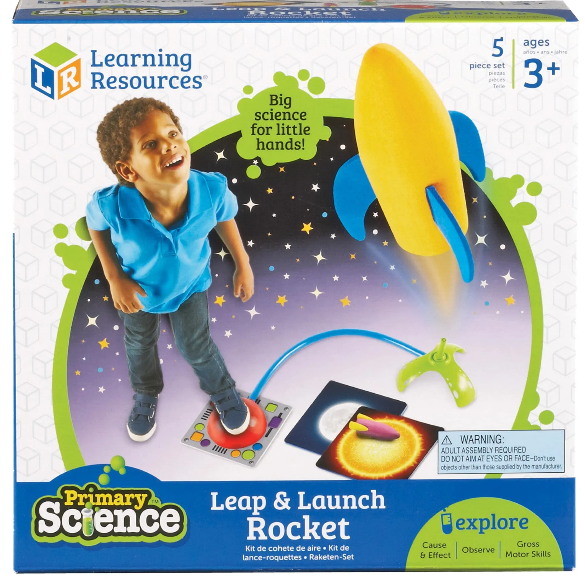 Learning Resources Primary Science Leap & Launch Rocket Kit