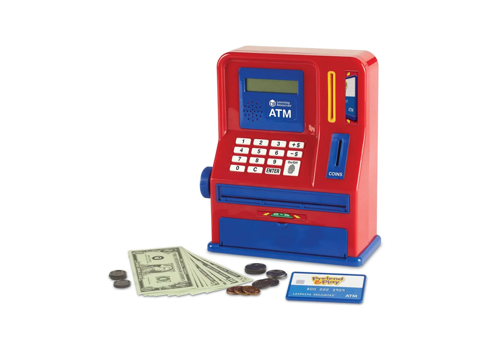 Learning Resources Pretend & Play Teaching ATM Bank - Interactive Educational Toy