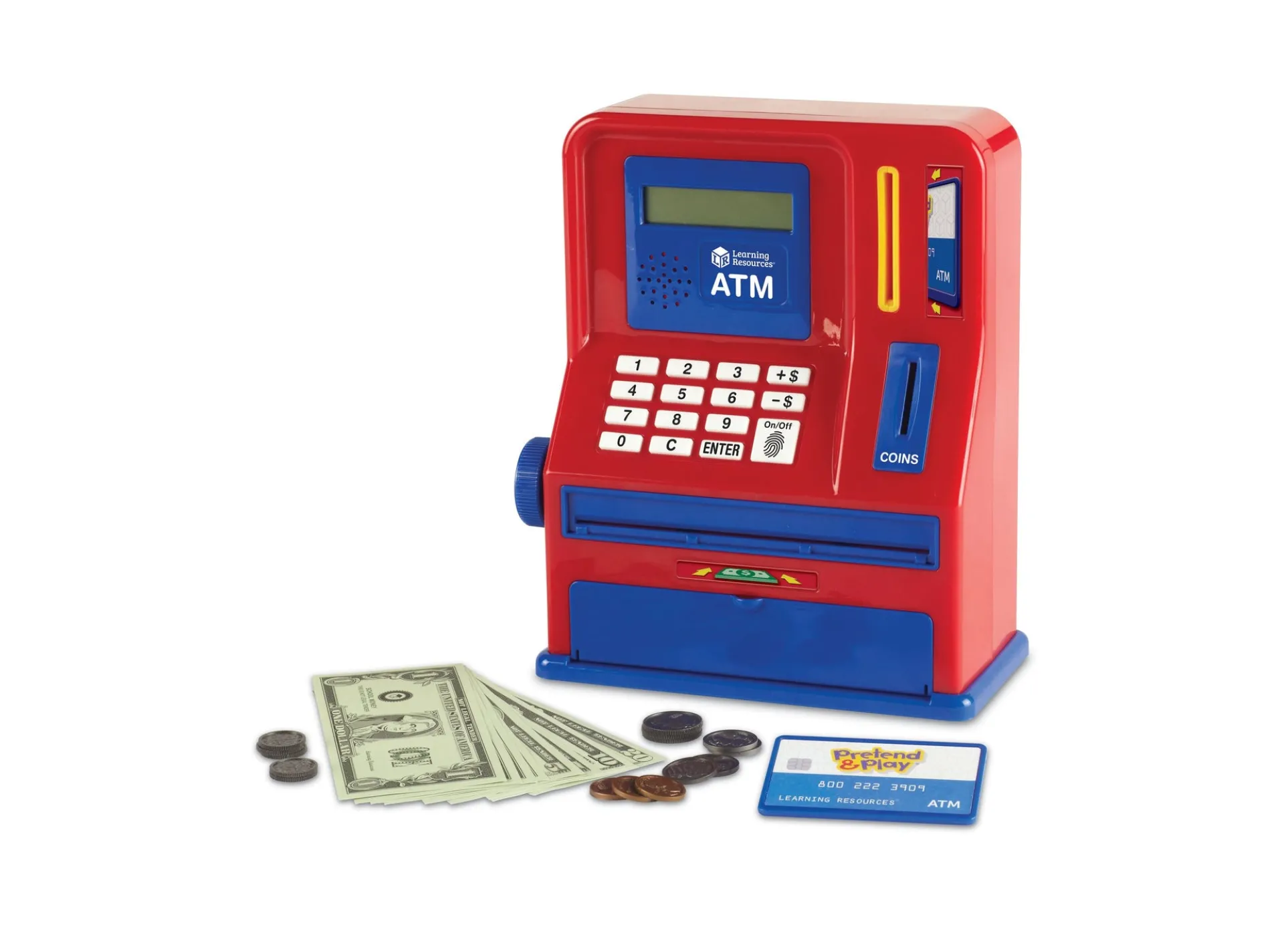 Learning Resources Pretend & Play Teaching ATM Bank - Interactive Educational Toy