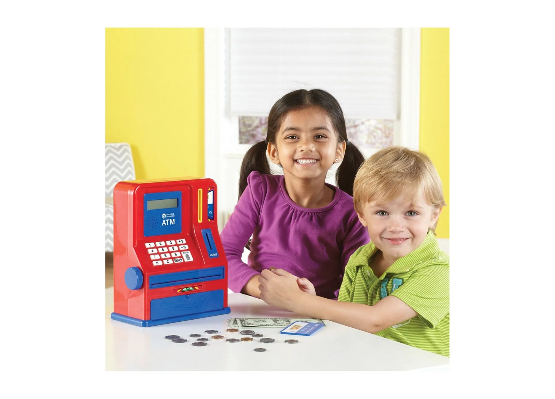 Learning Resources Pretend & Play Teaching ATM Bank - Interactive Educational Toy