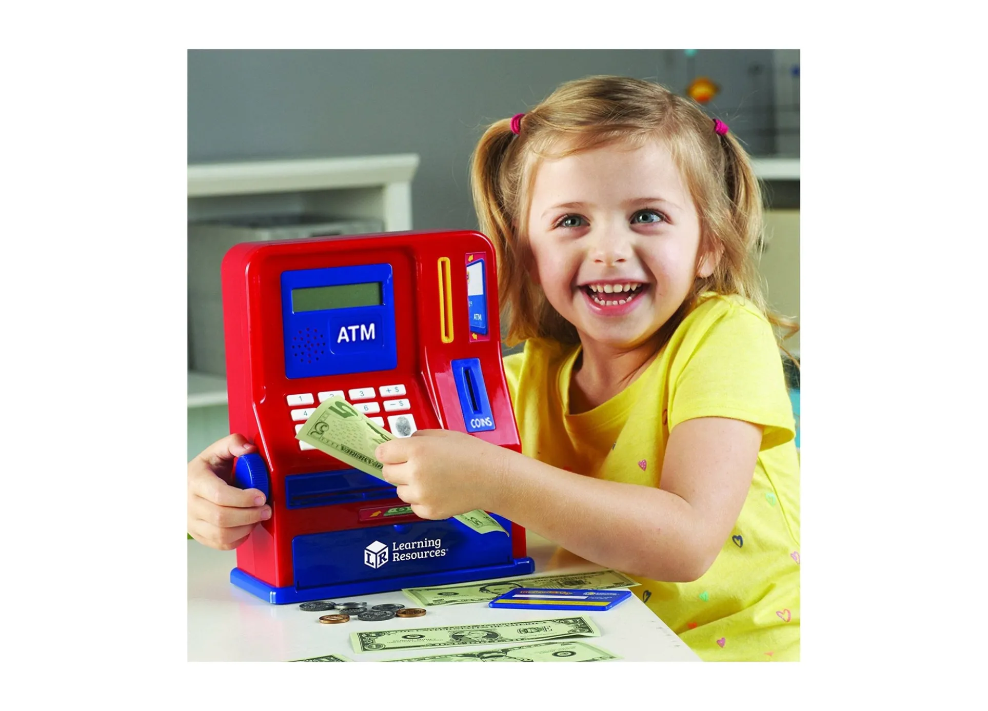Learning Resources Pretend & Play Teaching ATM Bank - Interactive Educational Toy