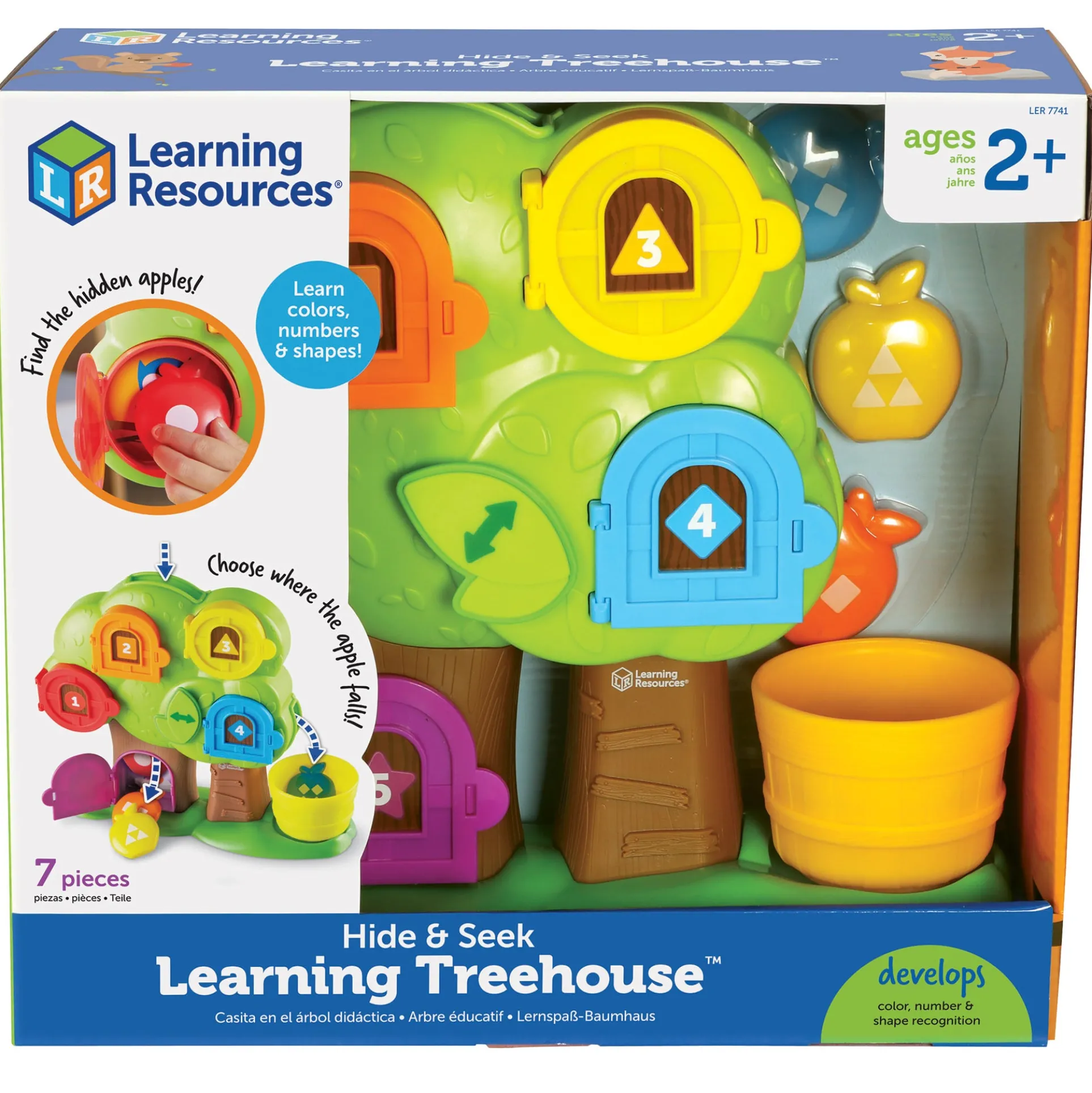 Learning Resources Hide & Seek Learning TreeHouse - Interactive Educational Toy
