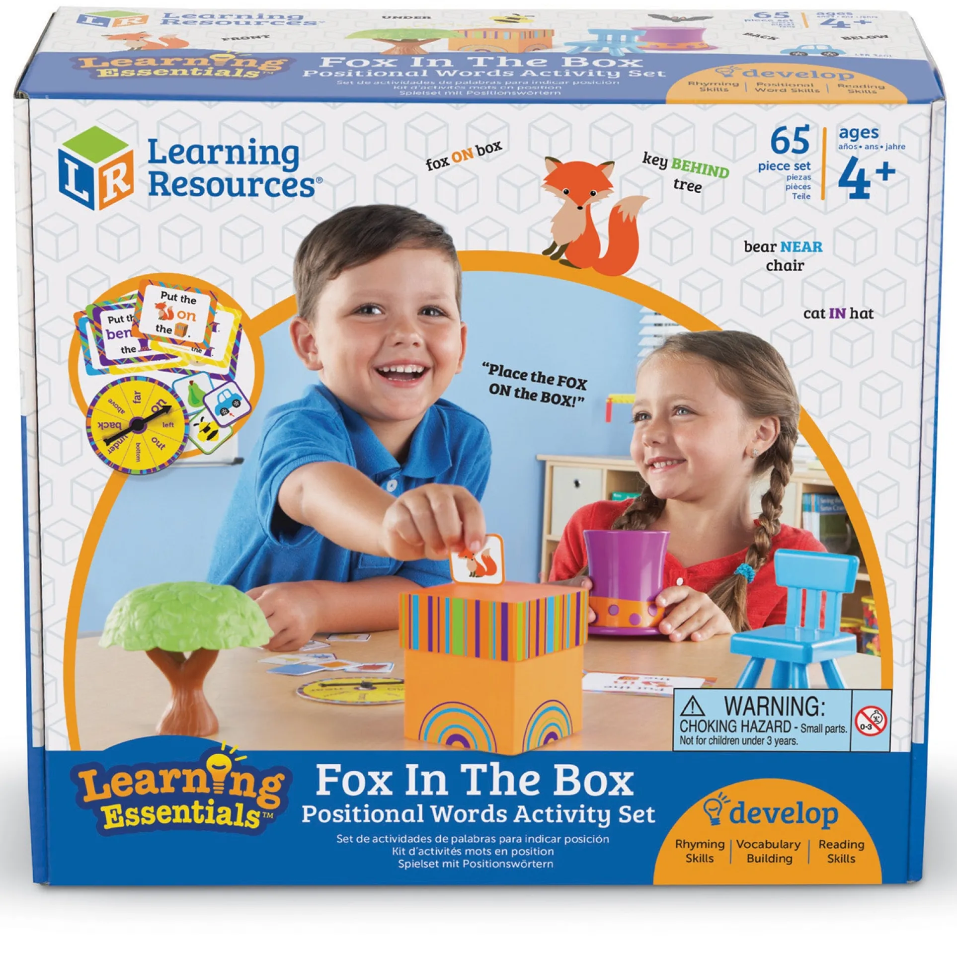 Learning Resources Fox In The Box - Positional Language Fun Set