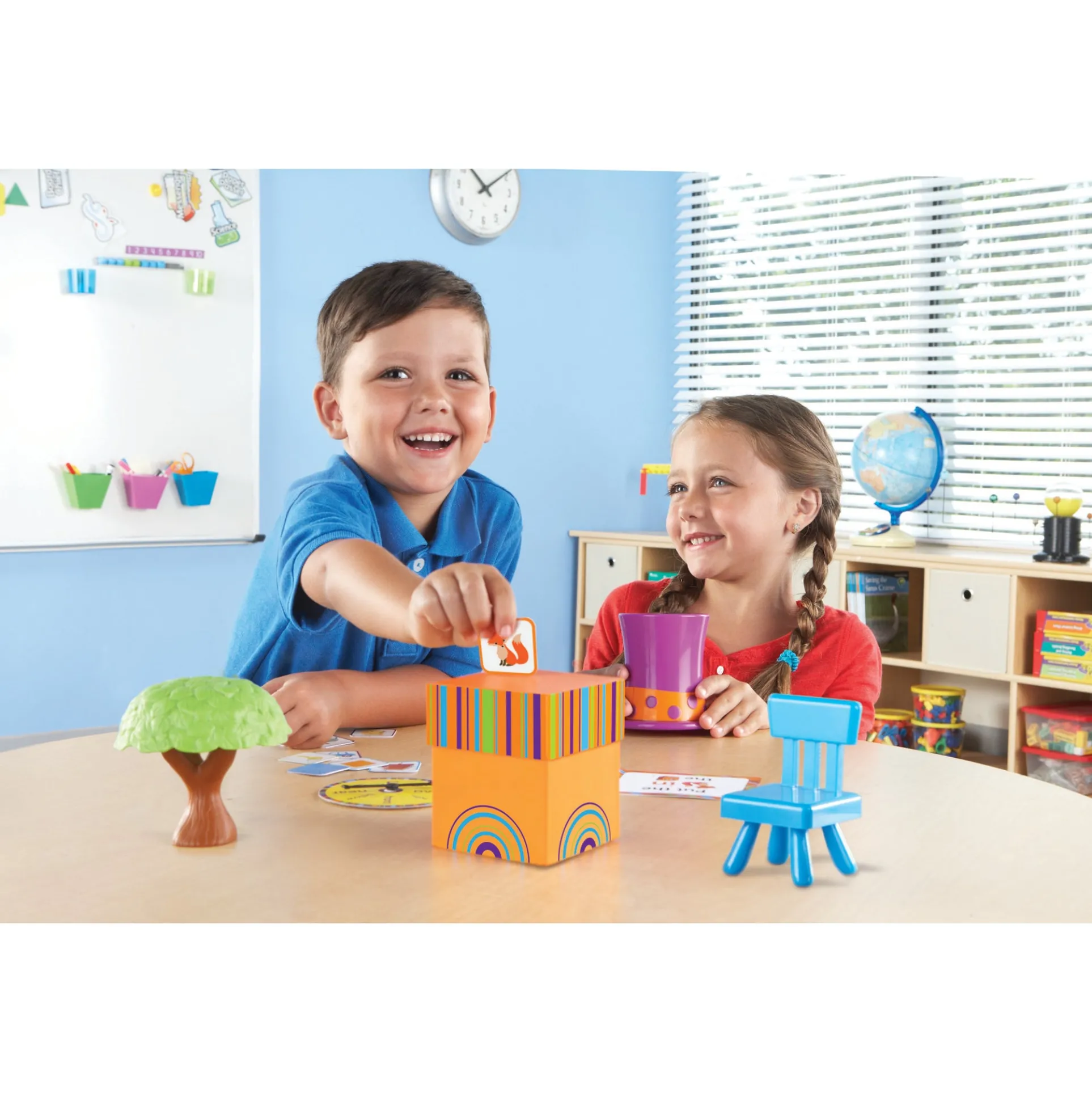 Learning Resources Fox In The Box - Positional Language Fun Set