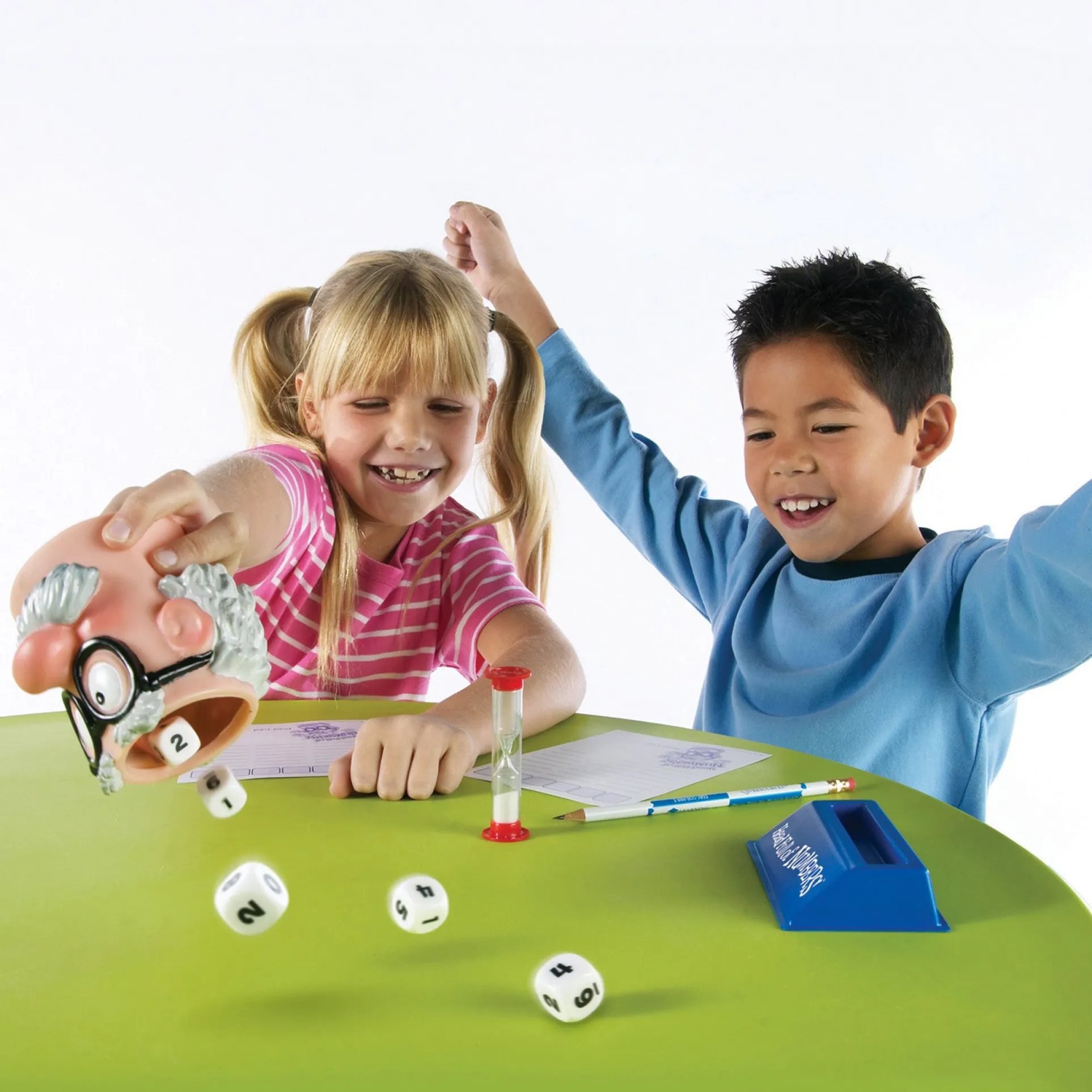 Learning Resources Head Full of Numbers Math Game - Dynamic Family Math Challenge
